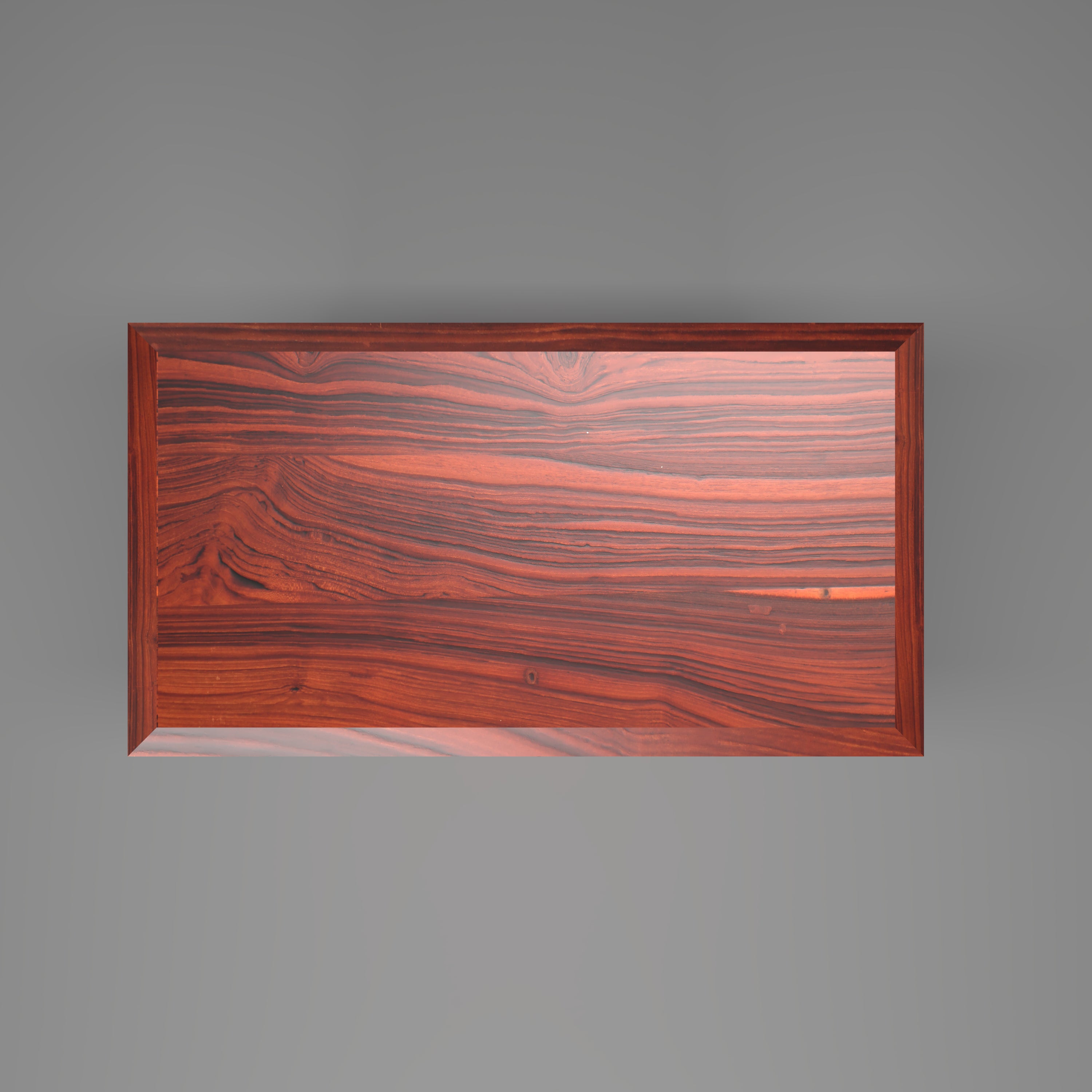 5 Drawer Pillar Box Bureau (Mahogany Touch) Desk Organizer