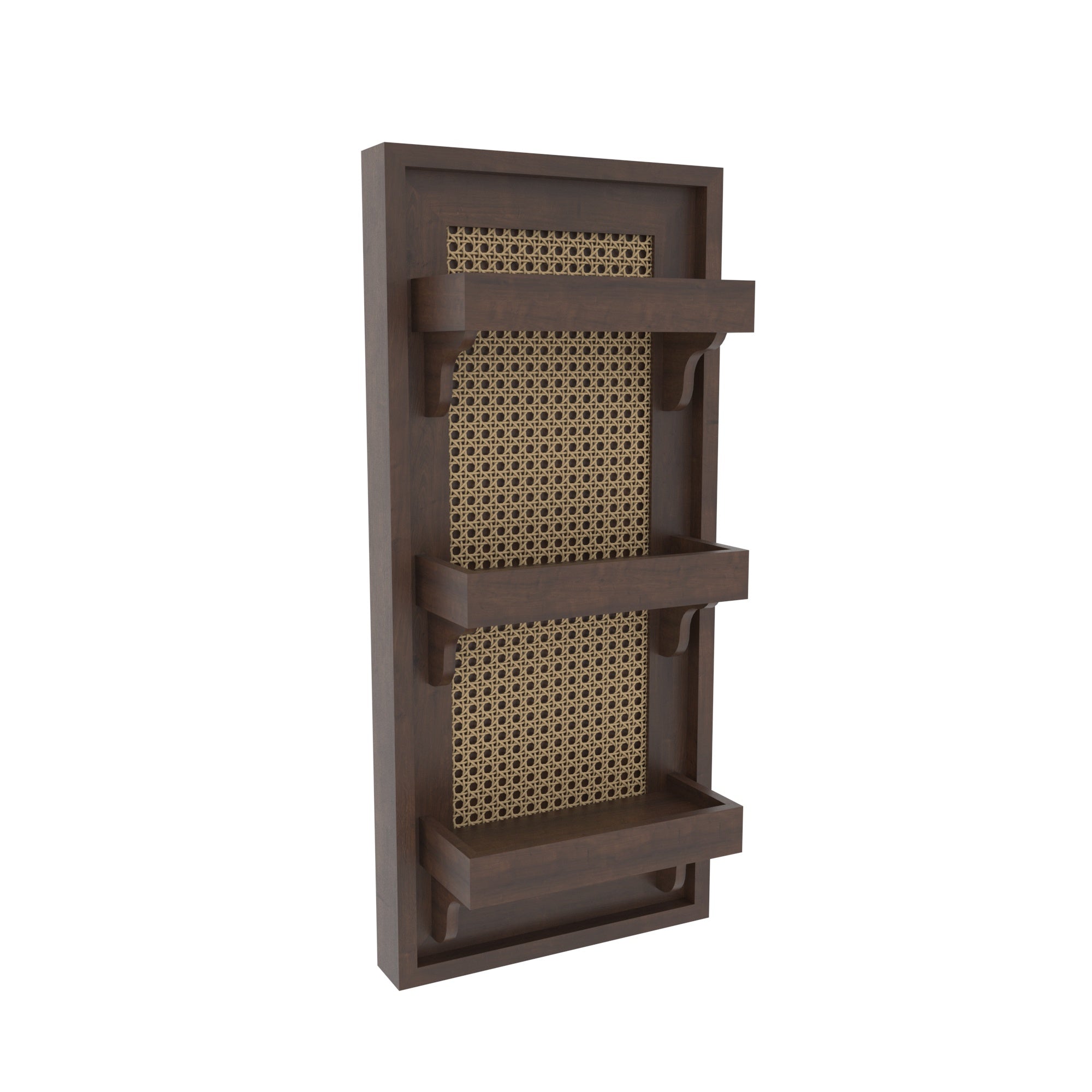 Elegant Wooden Wall Rack Wall Rack