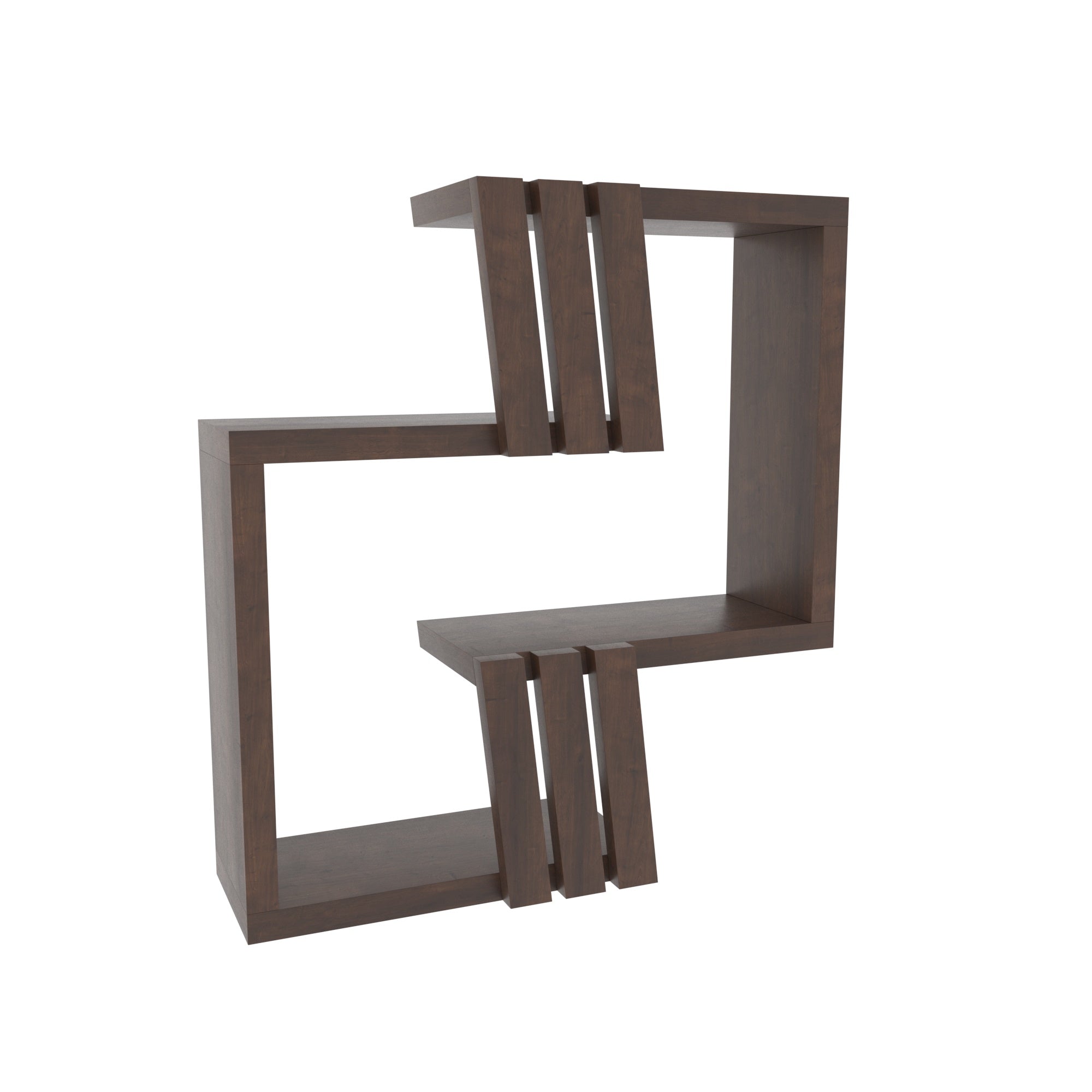 Modern Geometric Wall Shelf Wall Rack