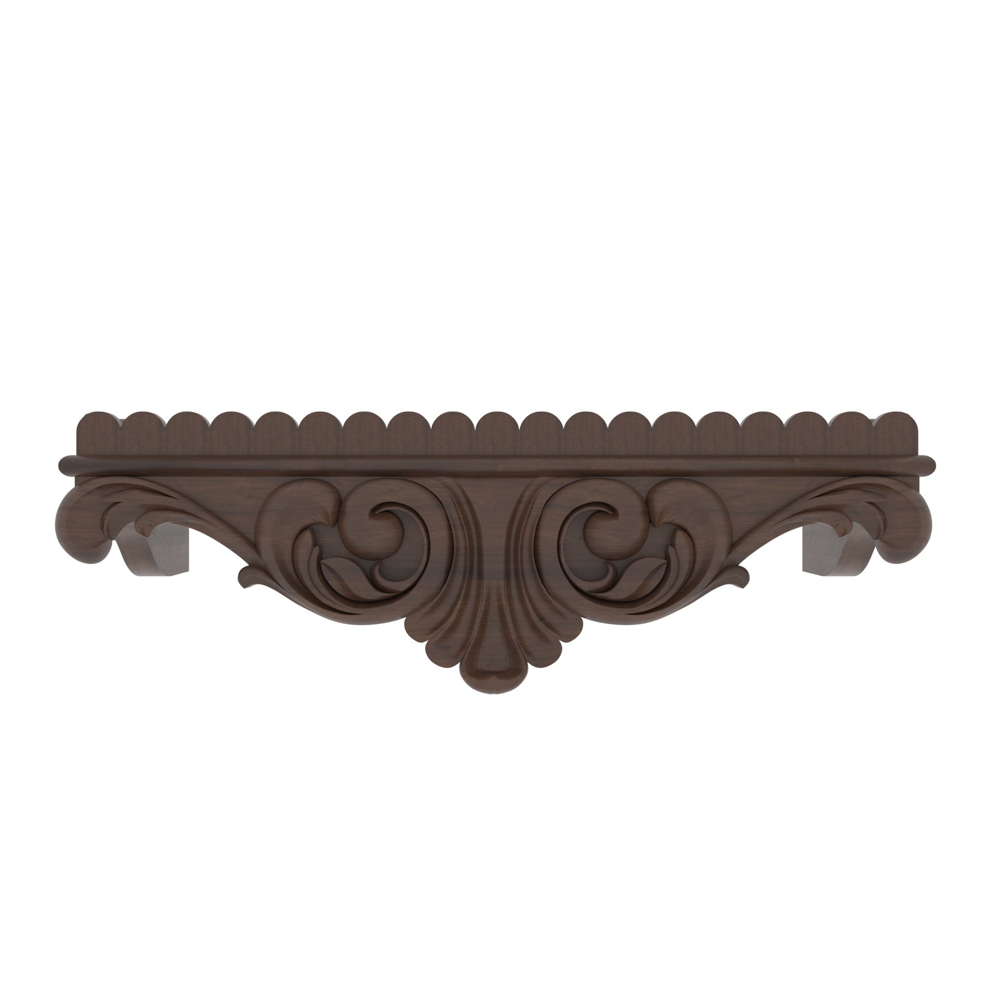 Baroque Scroll Wall Shelf Wall Rack