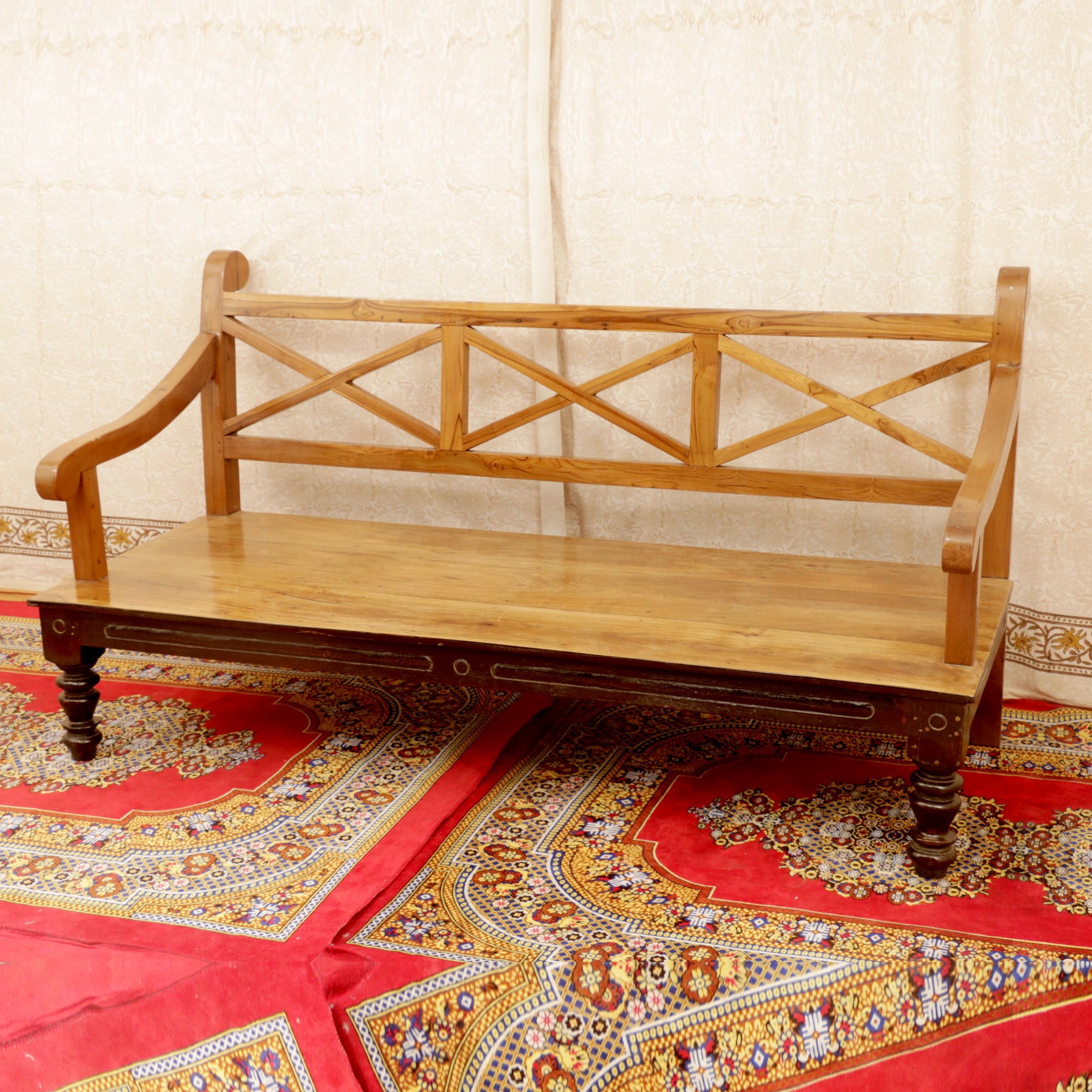 Multitasking Wood Bench Bench