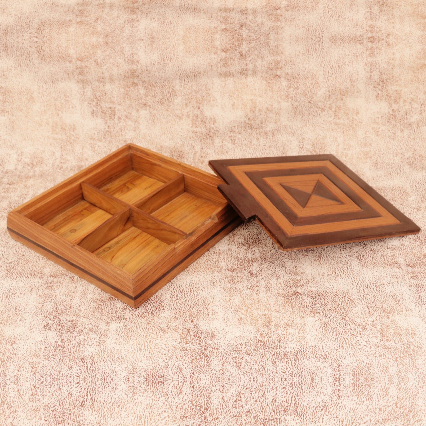 3D Fun Lapel Designed Handmade Wooden Box Wooden Box