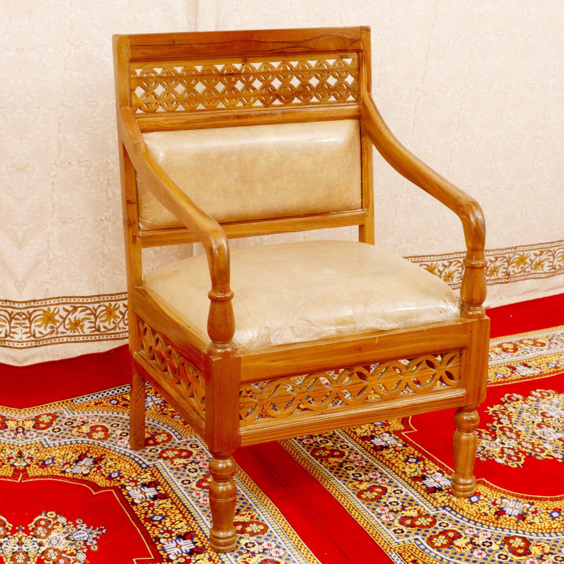 Carving single seater Sofa Sofa