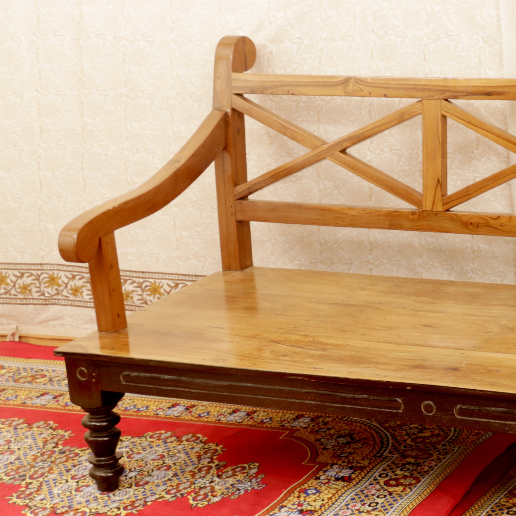 Multitasking Wood Bench Bench