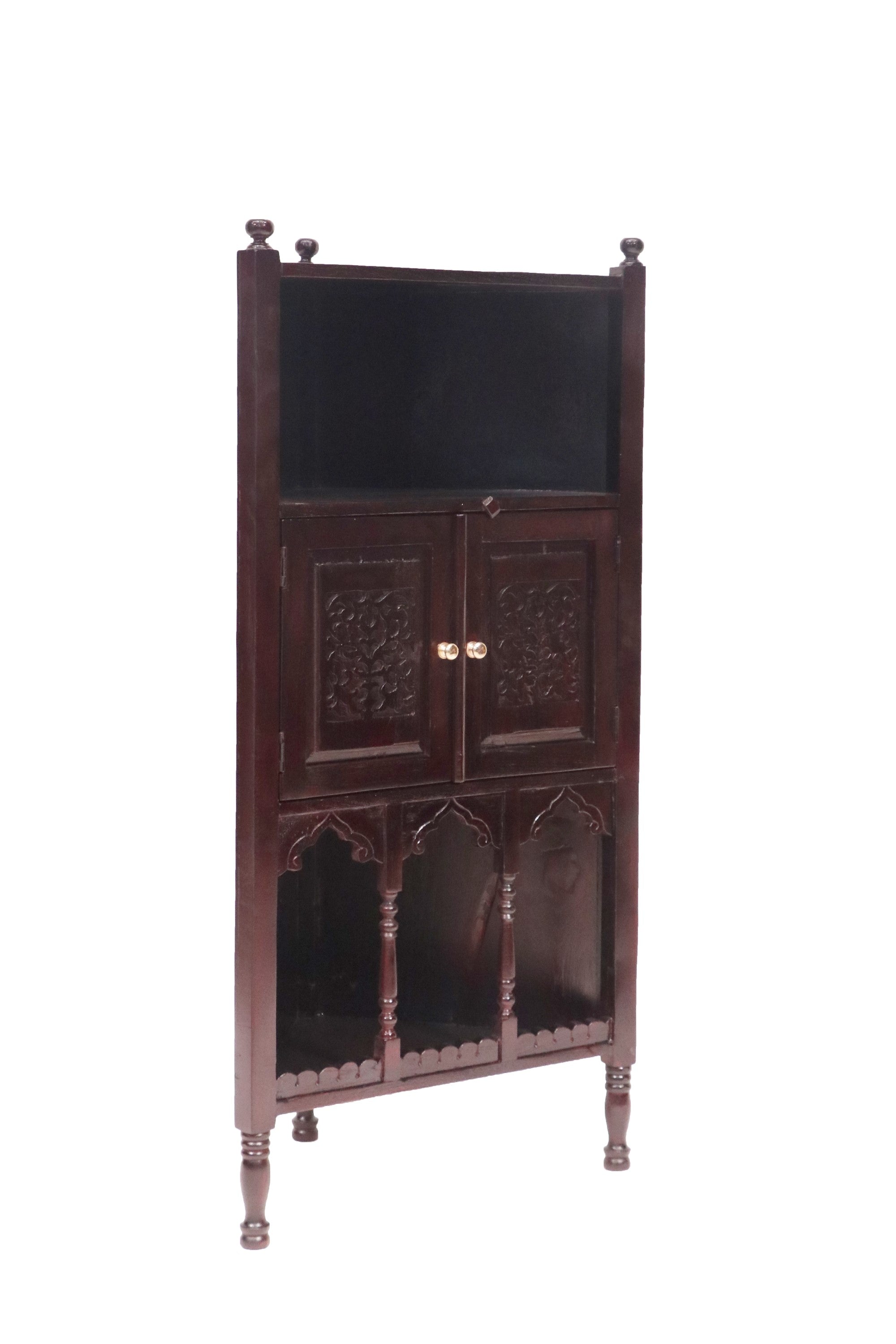 Classical Teak Southern Corner Cabinet Corner Cabinet