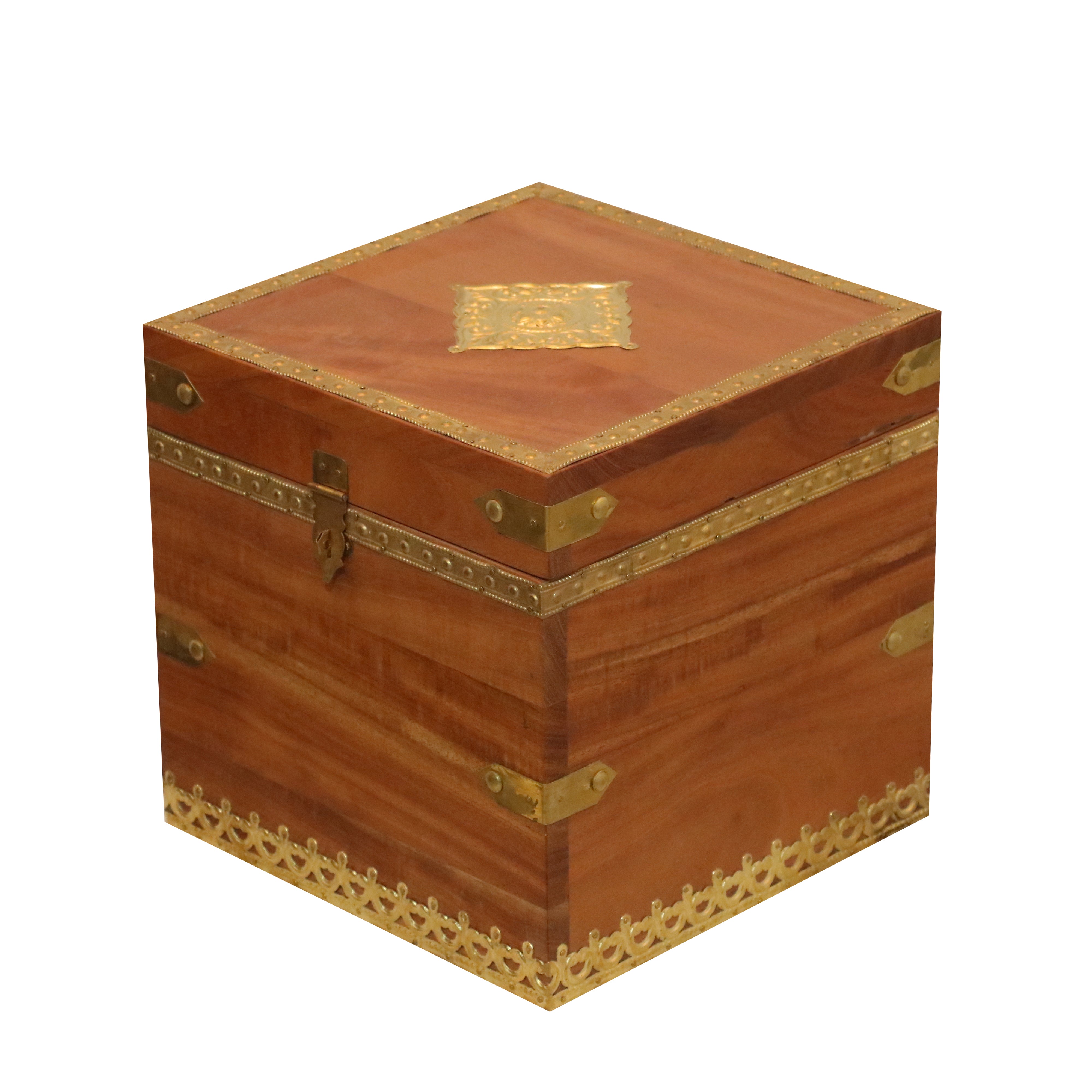 Wooden Cube Box Wooden Box