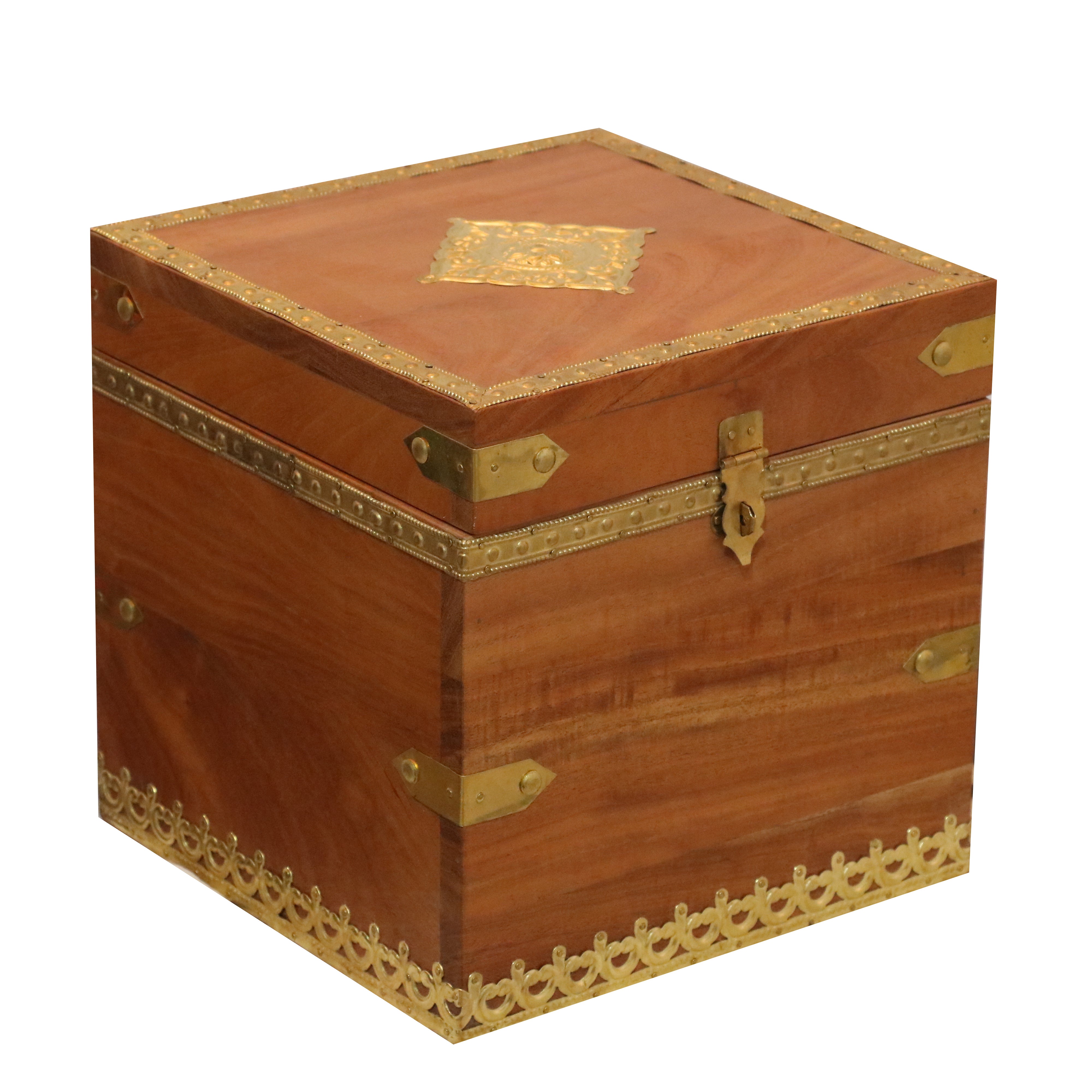 Wooden Cube Box Wooden Box