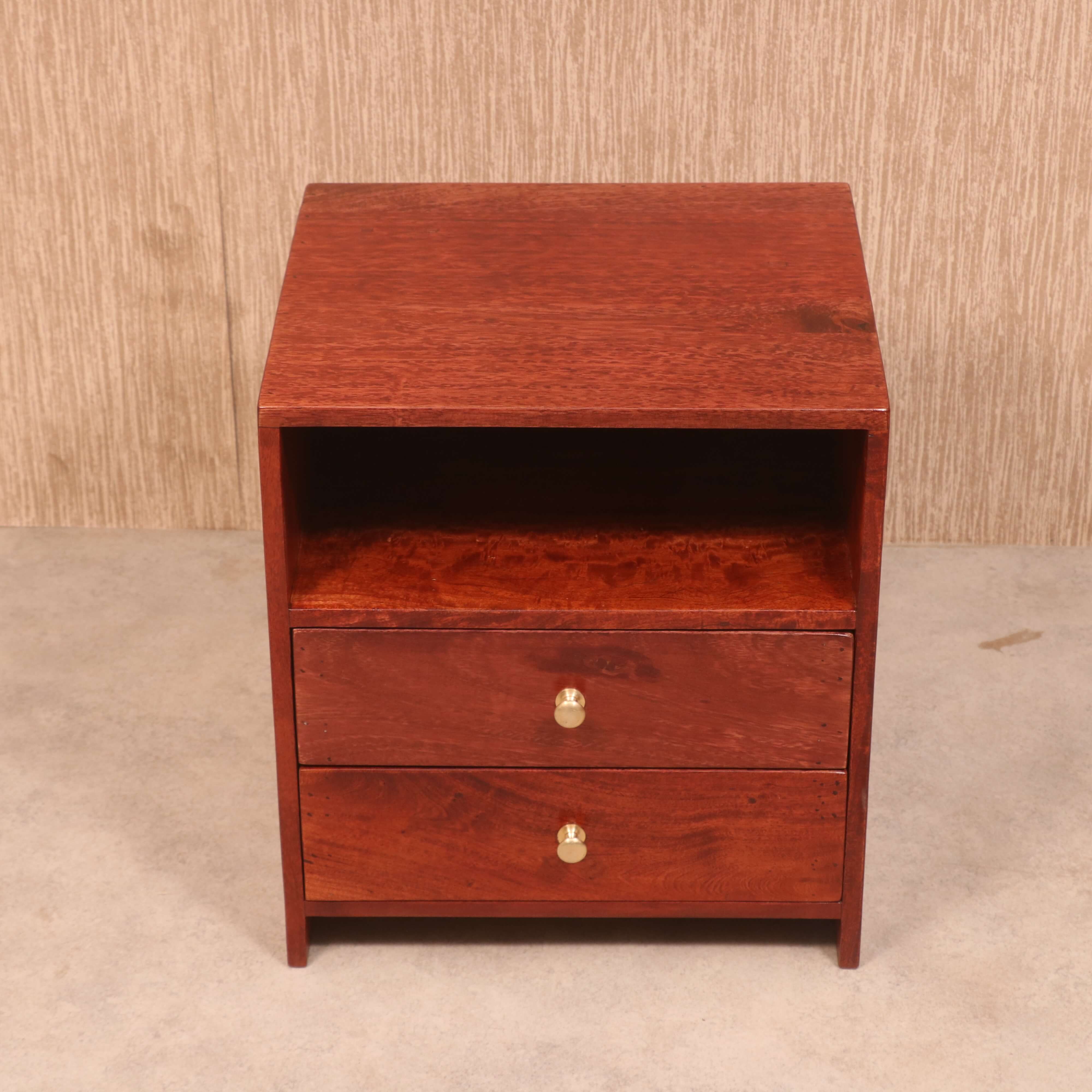 Double Storage Bedside Table Bedside