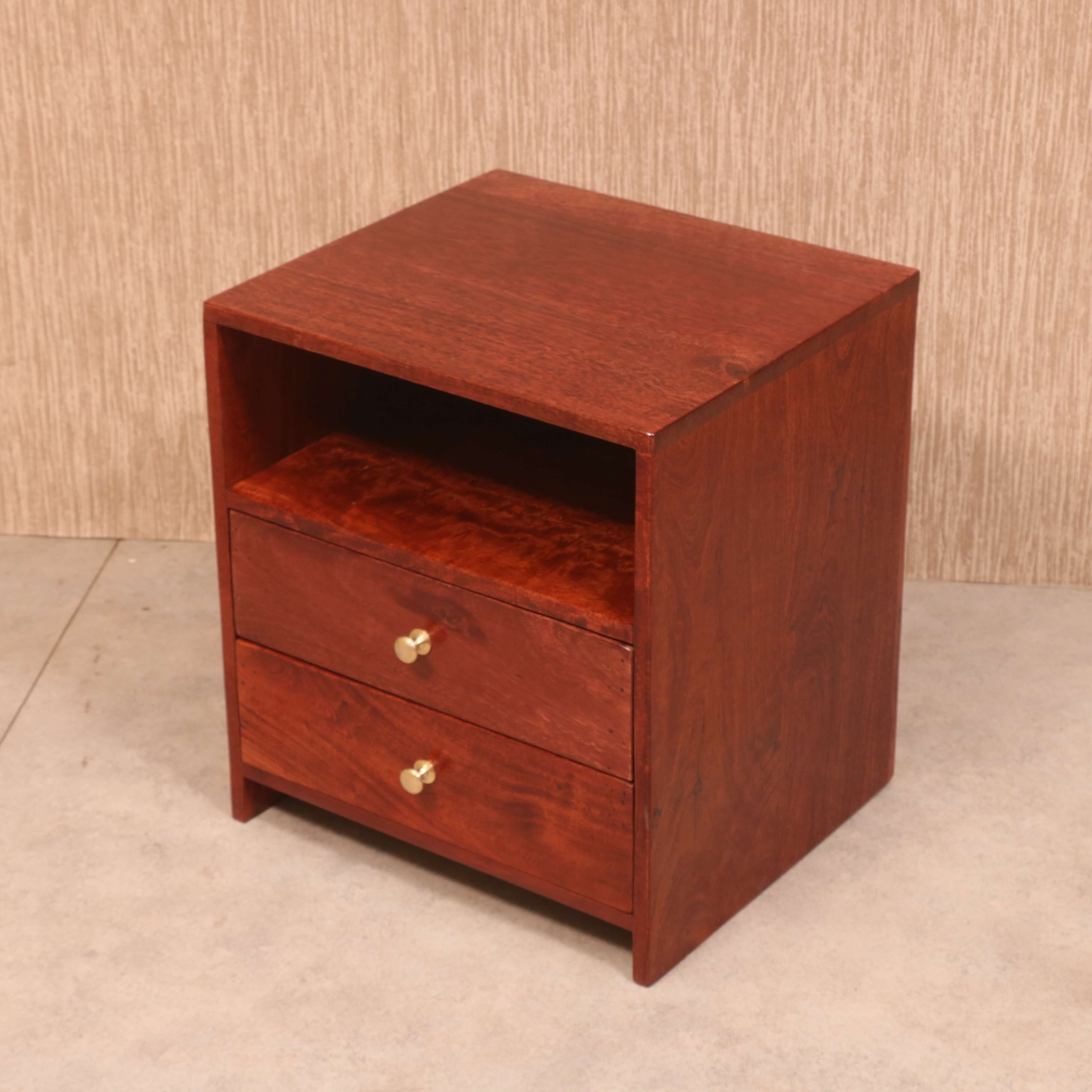 Double Storage Bedside Table Bedside