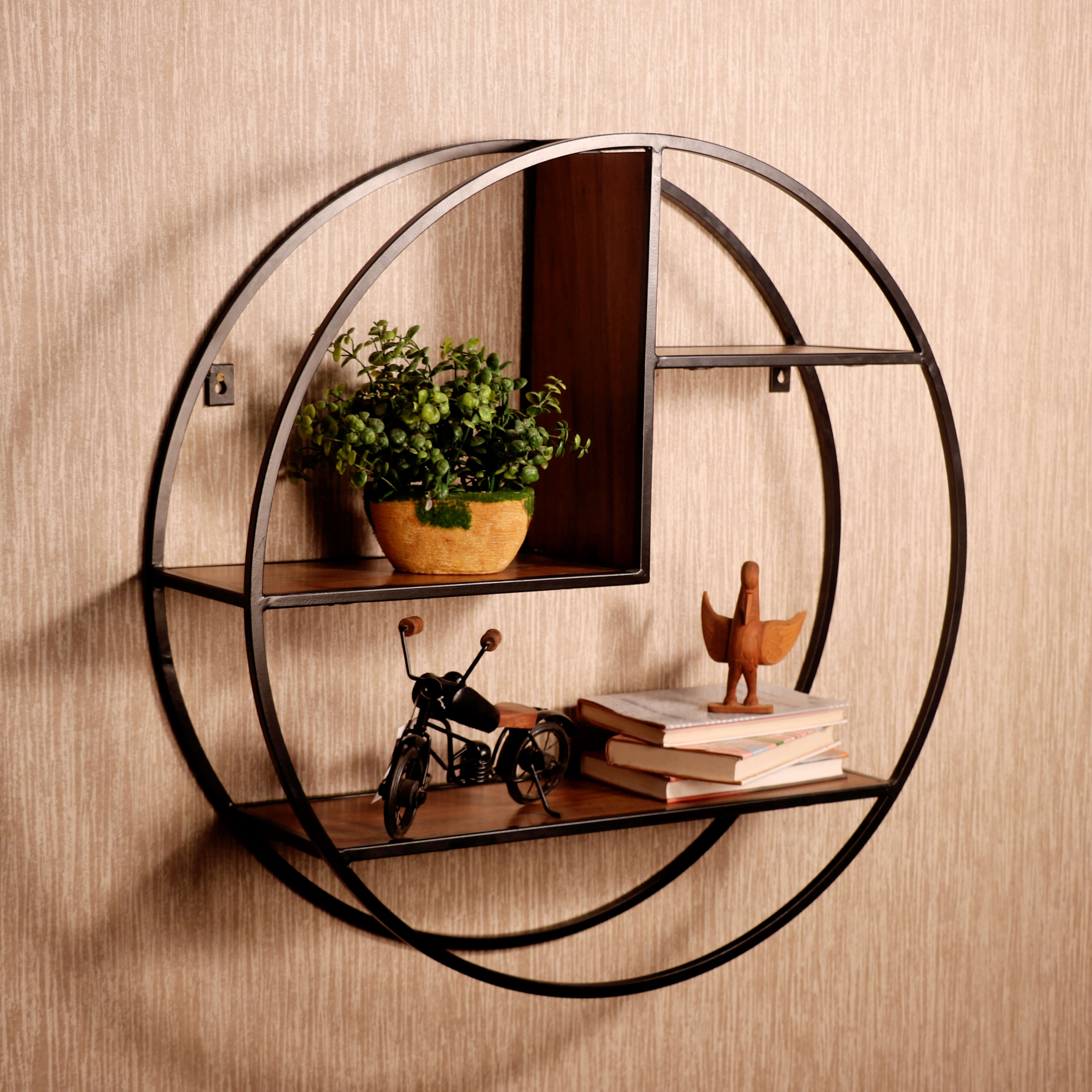 Circle of Style Shelf Wall Rack