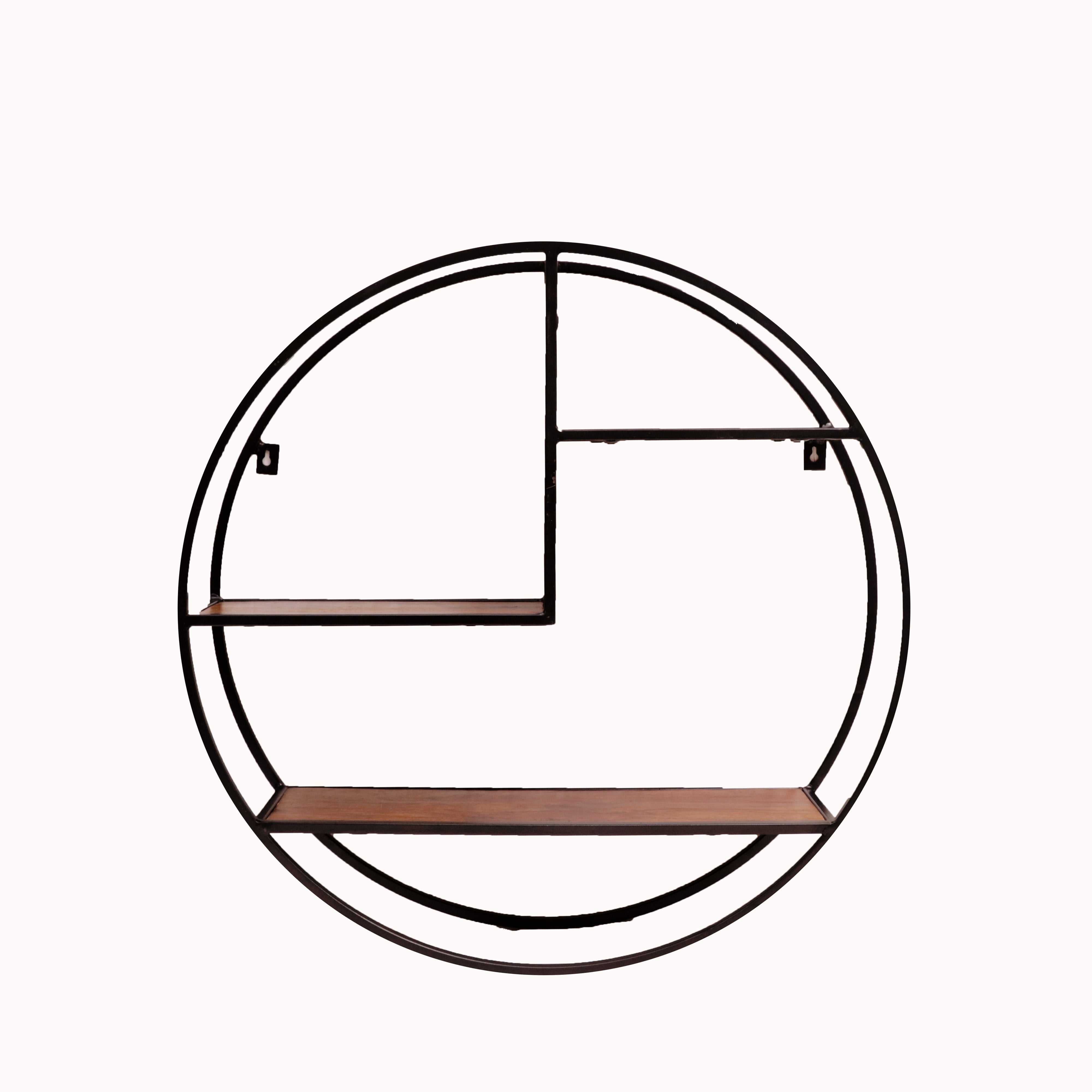 Circle of Style Shelf Natural Wall Rack