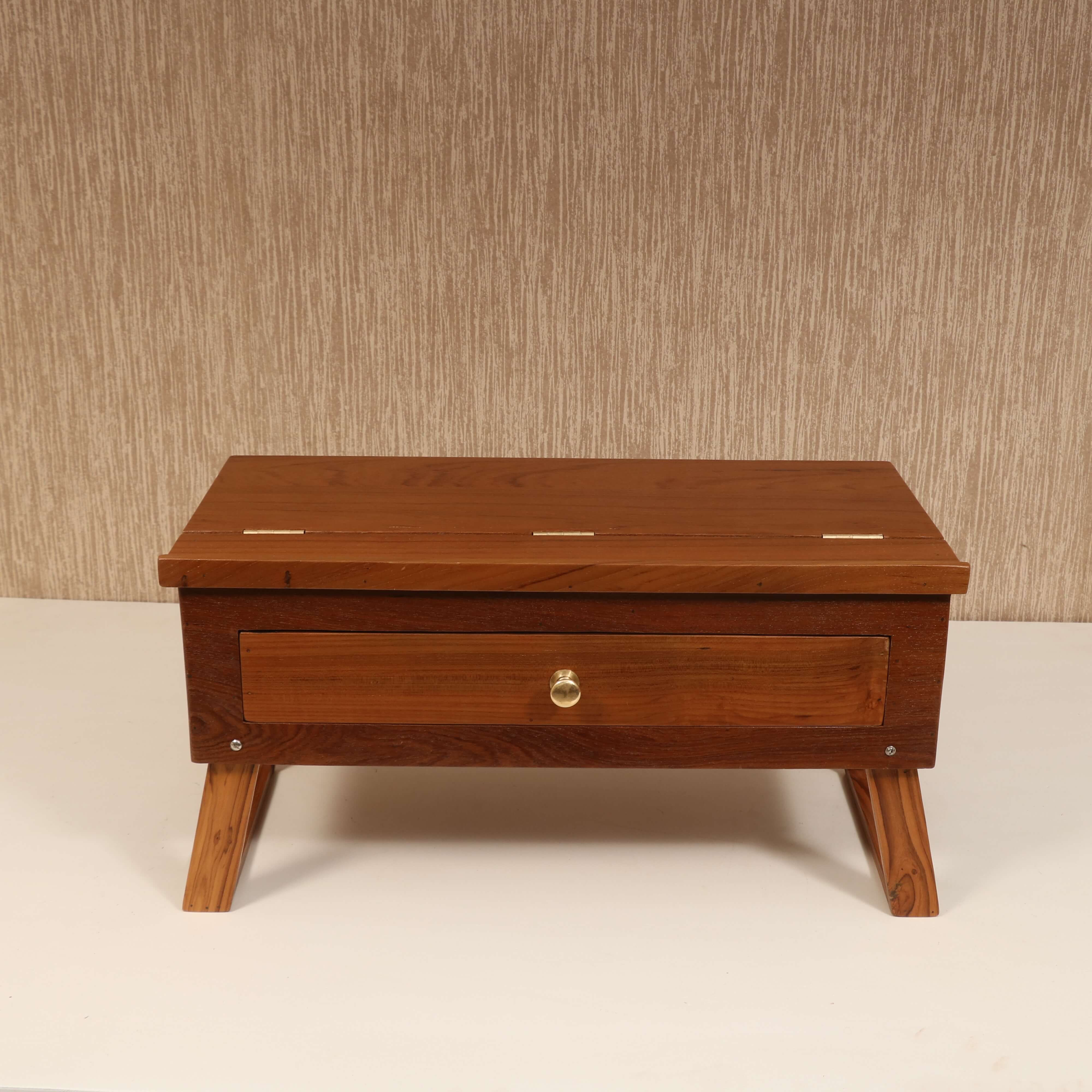 Solid Single Drawer Table Lapdesk