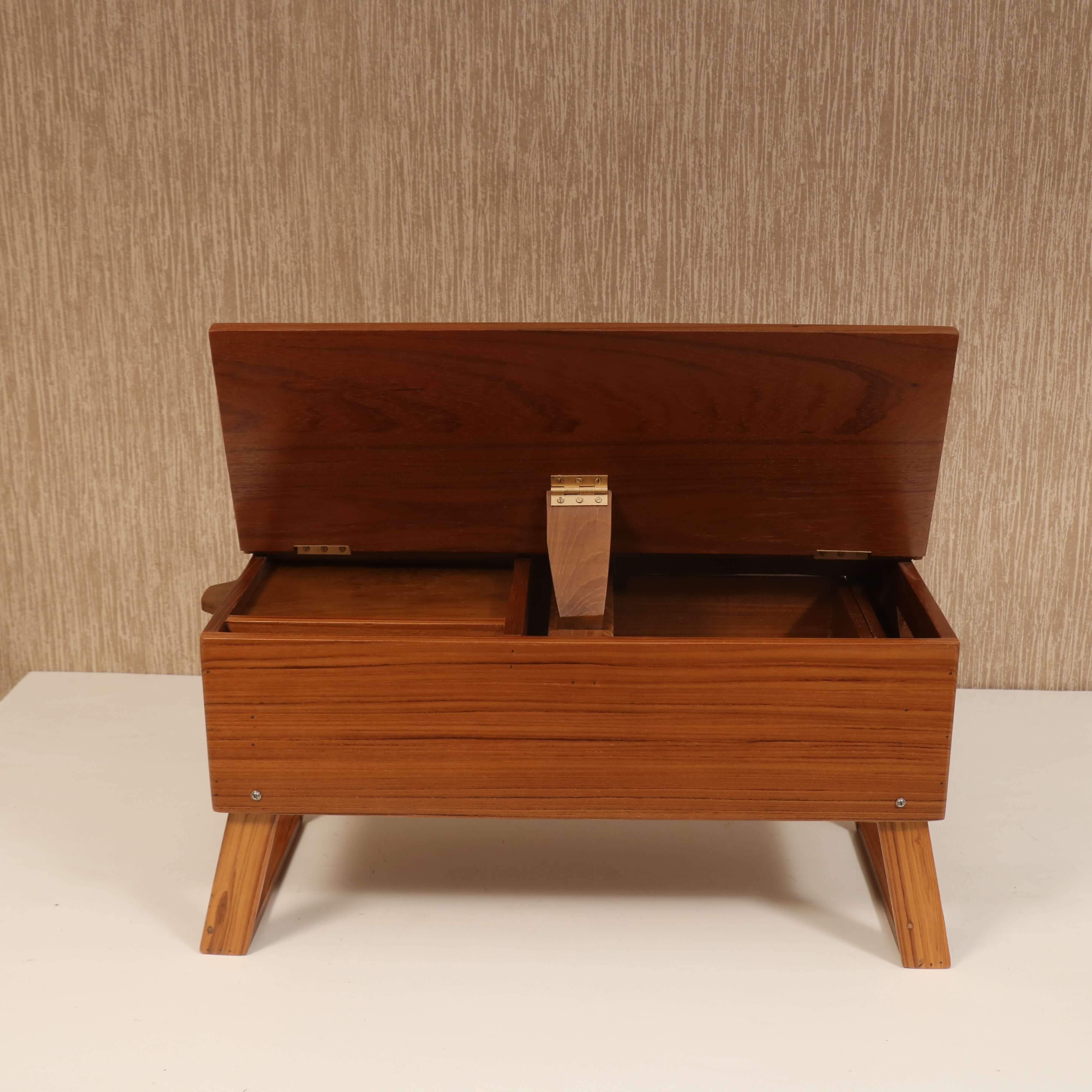 Solid Single Drawer Table Lapdesk