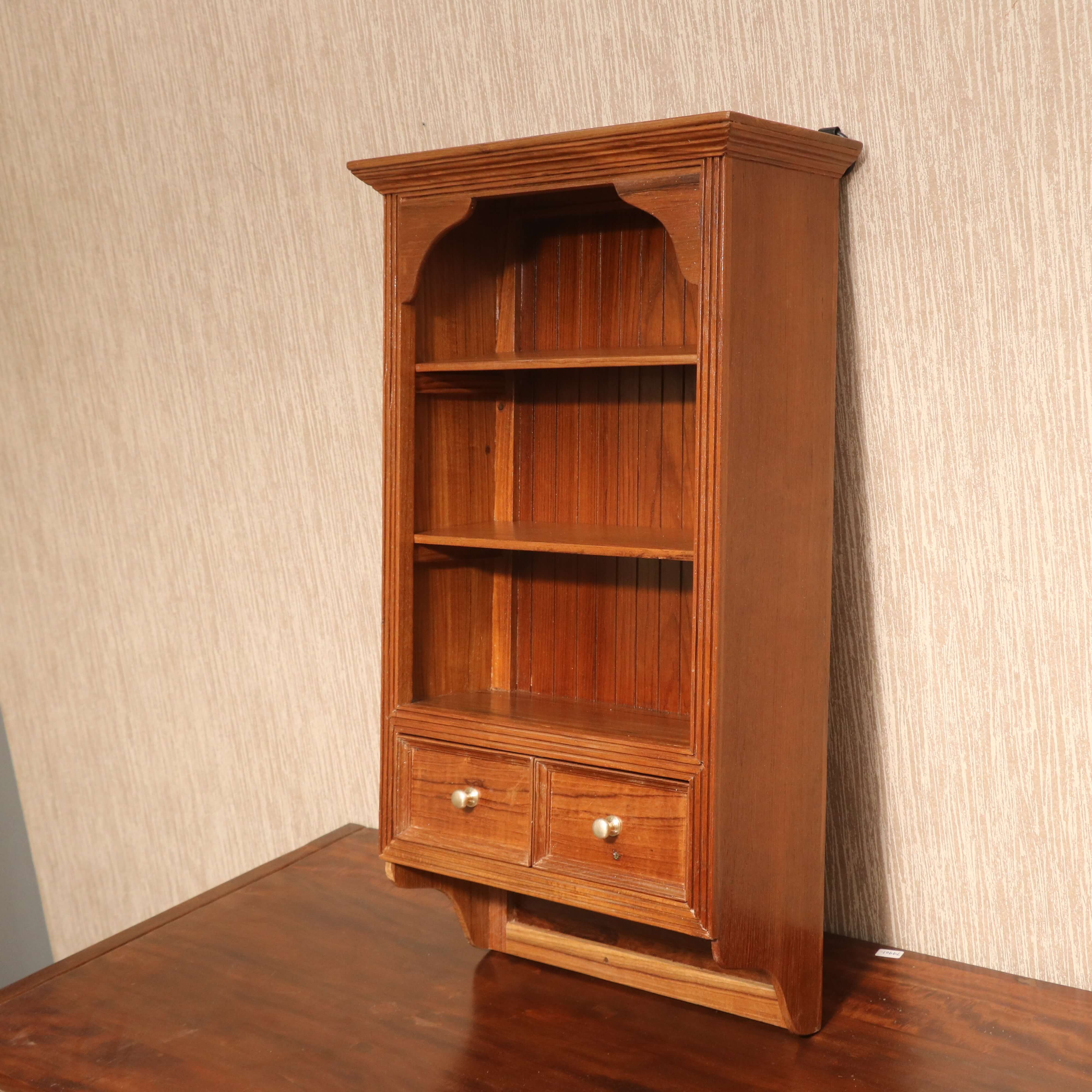 Hanging Cabinet with 3 Open Shelves Wall Rack