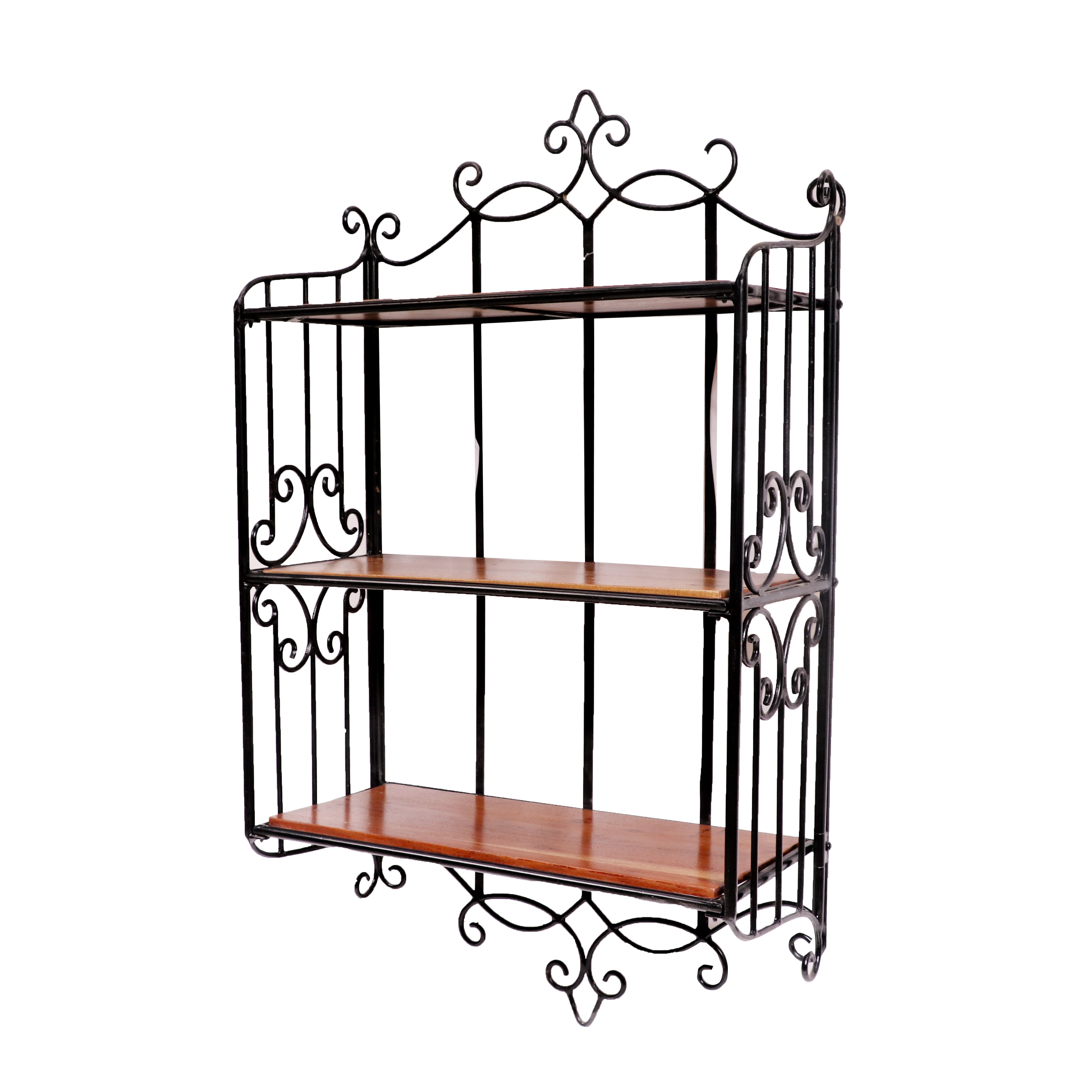 Metallic Designer Wall Rack Wall Rack