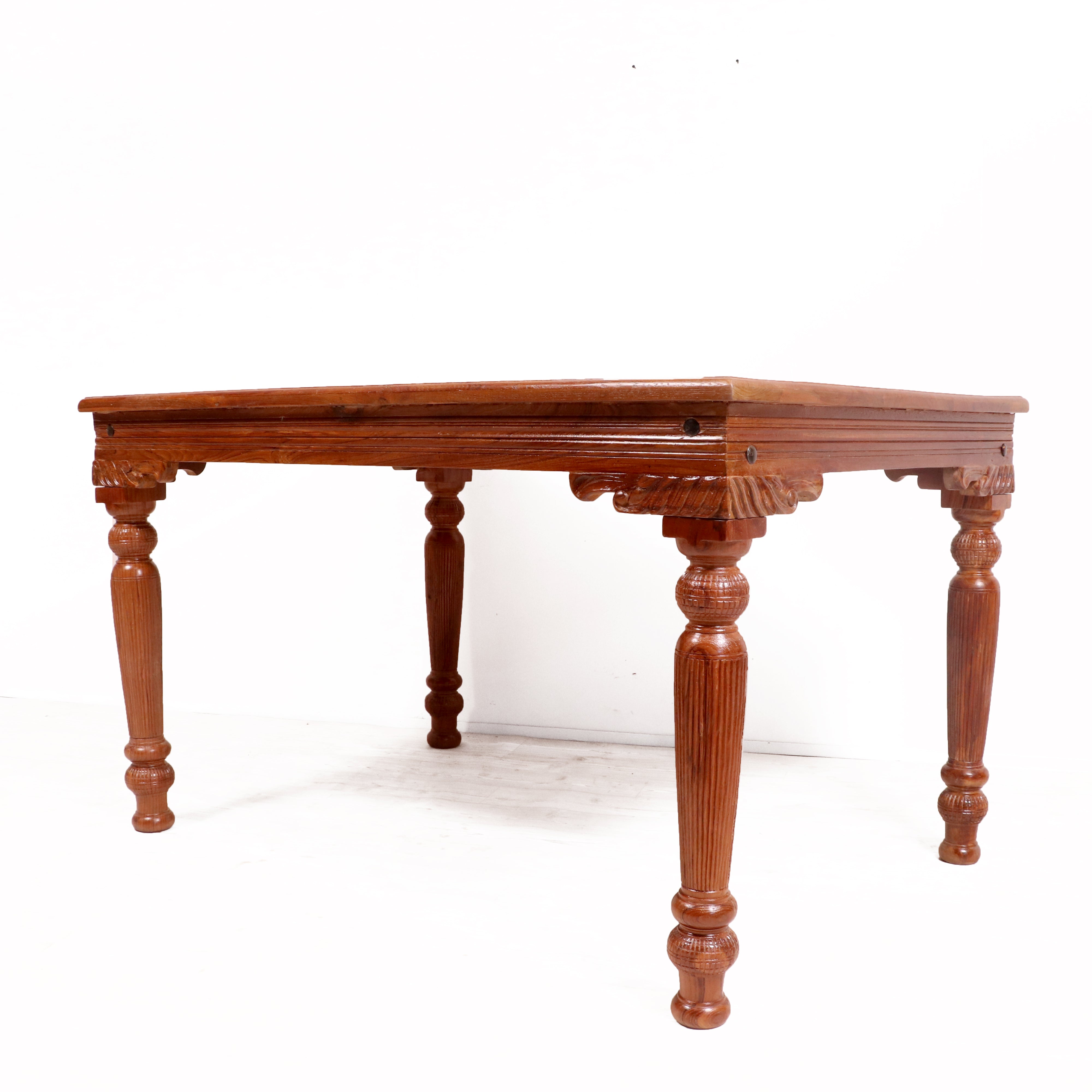 Beautifully carved solid teak wood Dining Table Dining Table