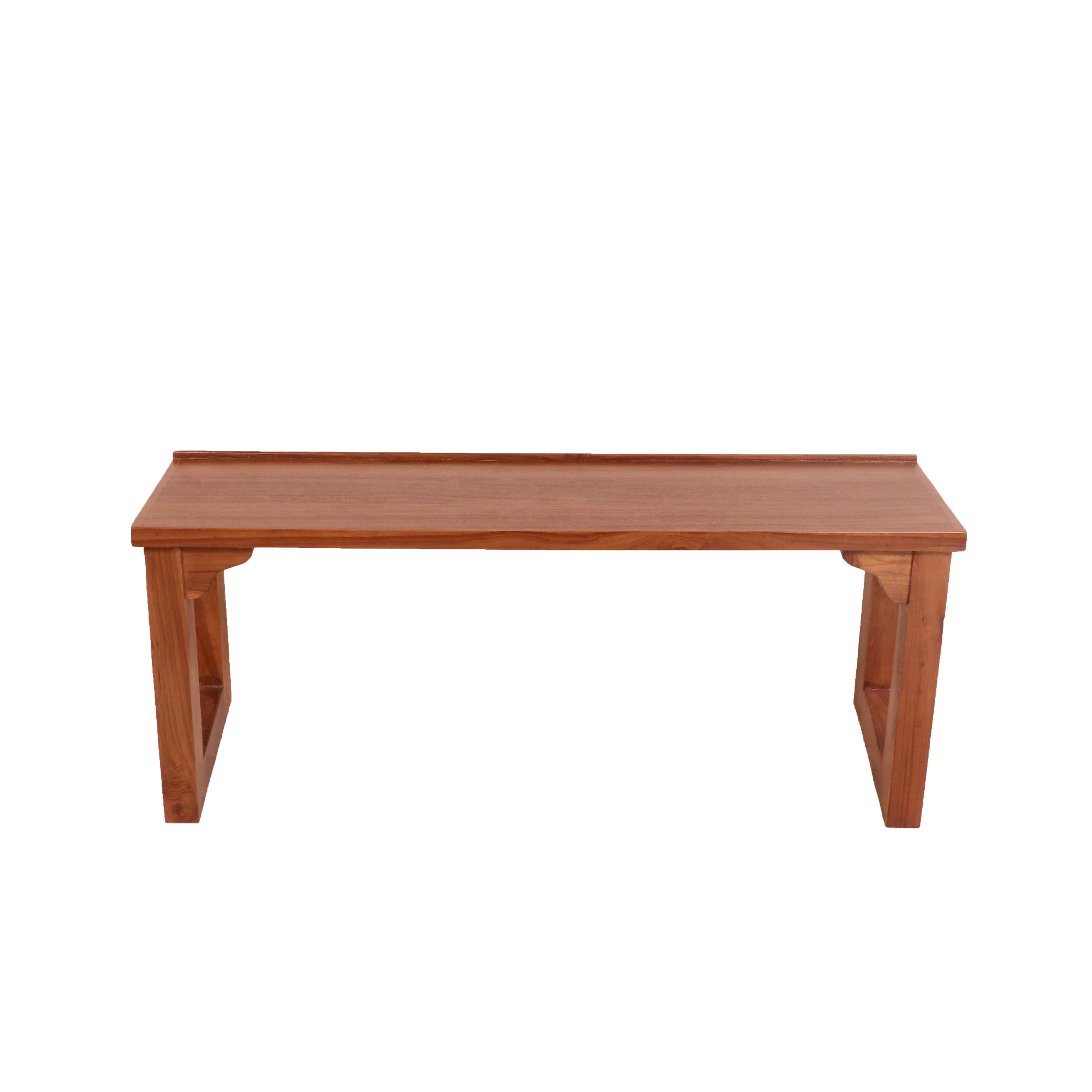 Long Munim Old School Wooden Table Lapdesk