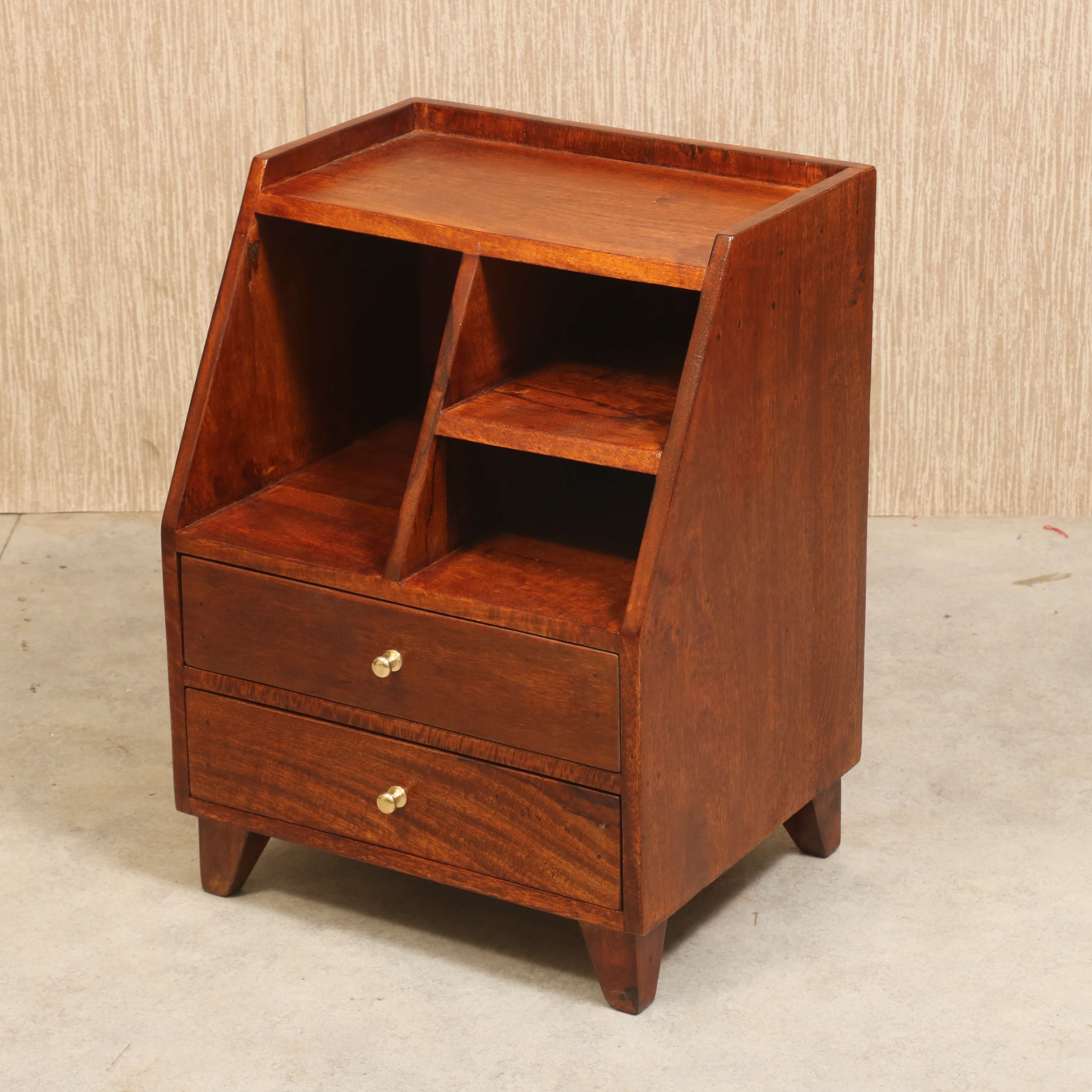 Futuristic 2-Drawer Bedside Unit Bedside