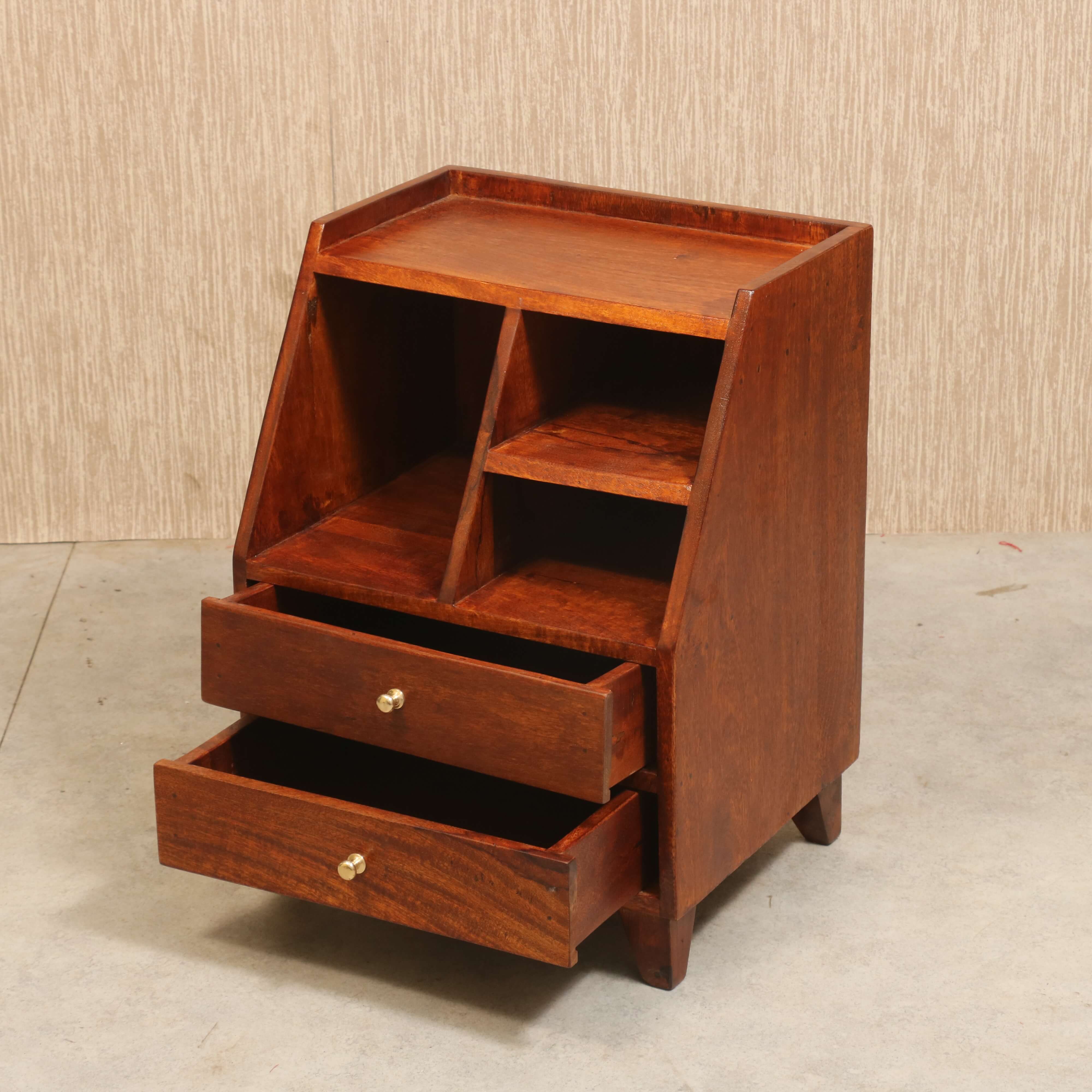 Futuristic 2-Drawer Bedside Unit Bedside