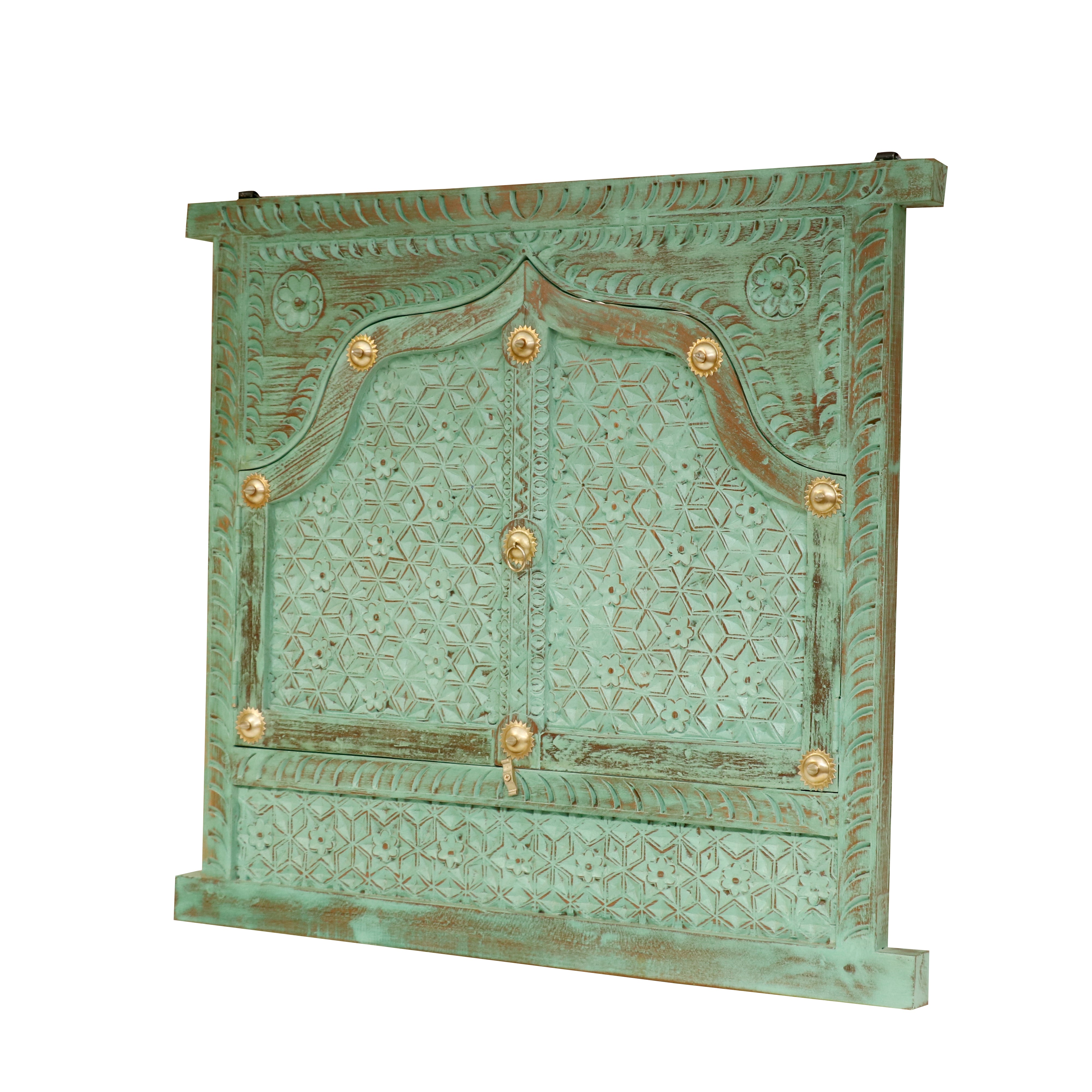 Rajwadi Carved Mirror Mirror