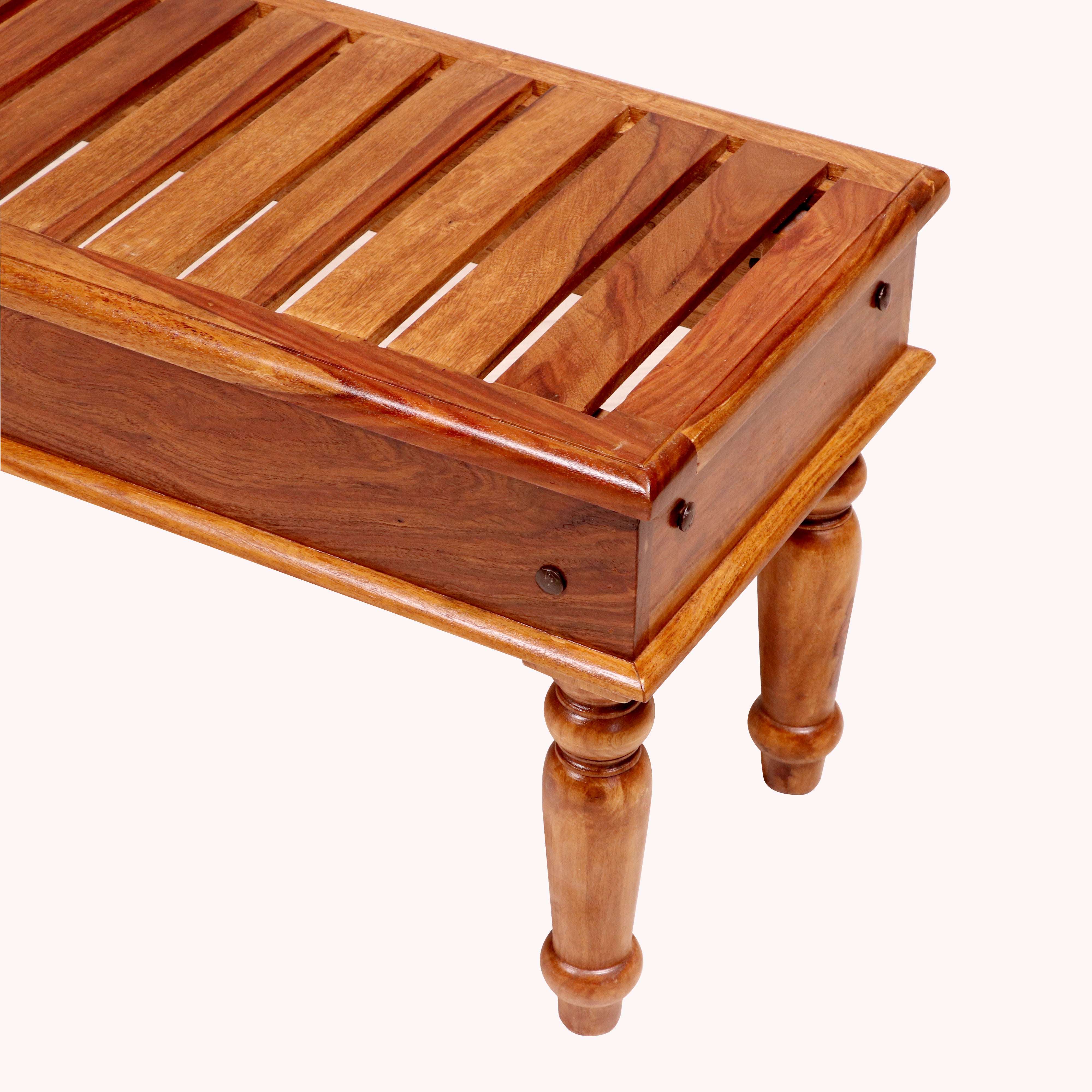 Sheesham wood 6ft strip concept long seating bench Bench