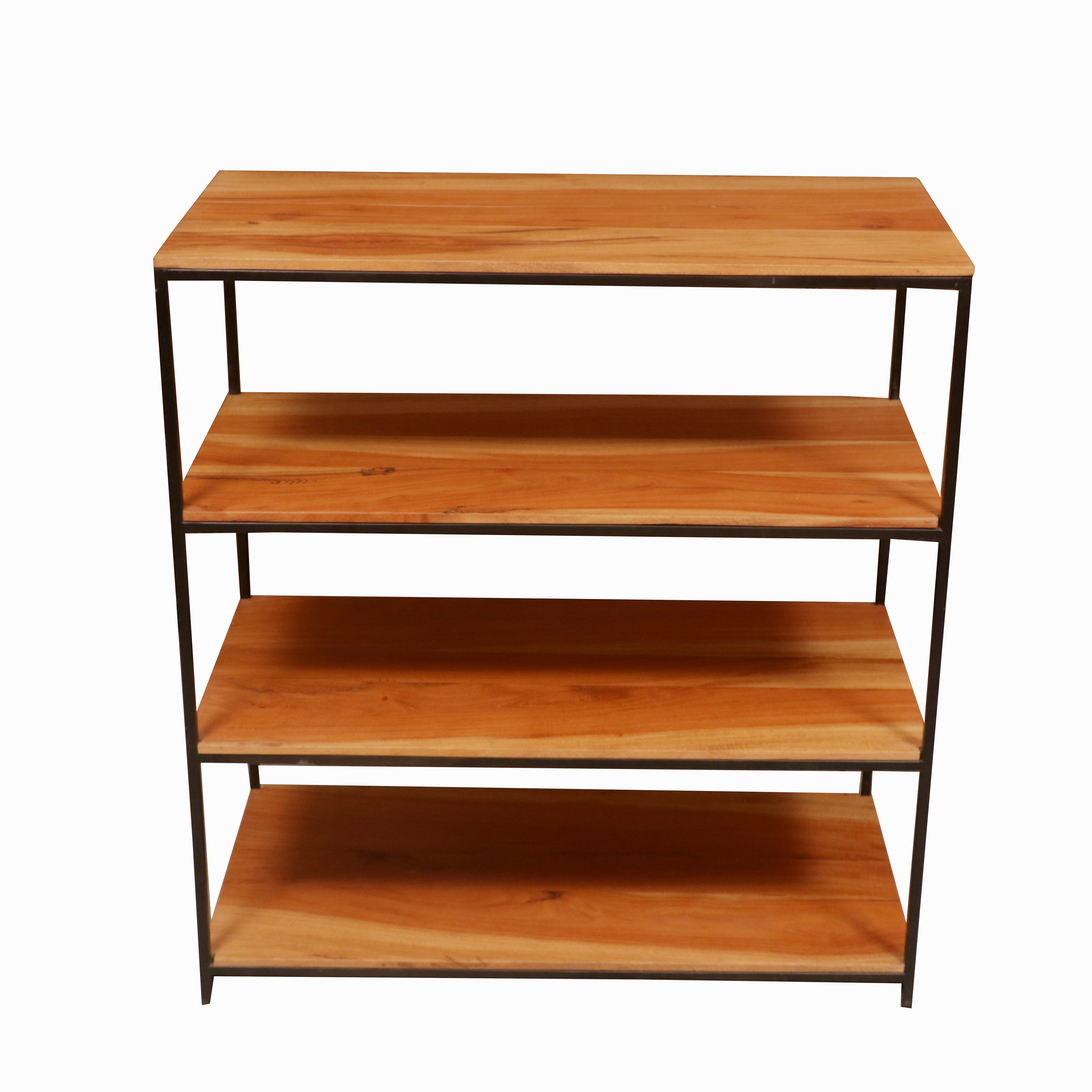 Classy Wooden Shelving Rack Wall Rack