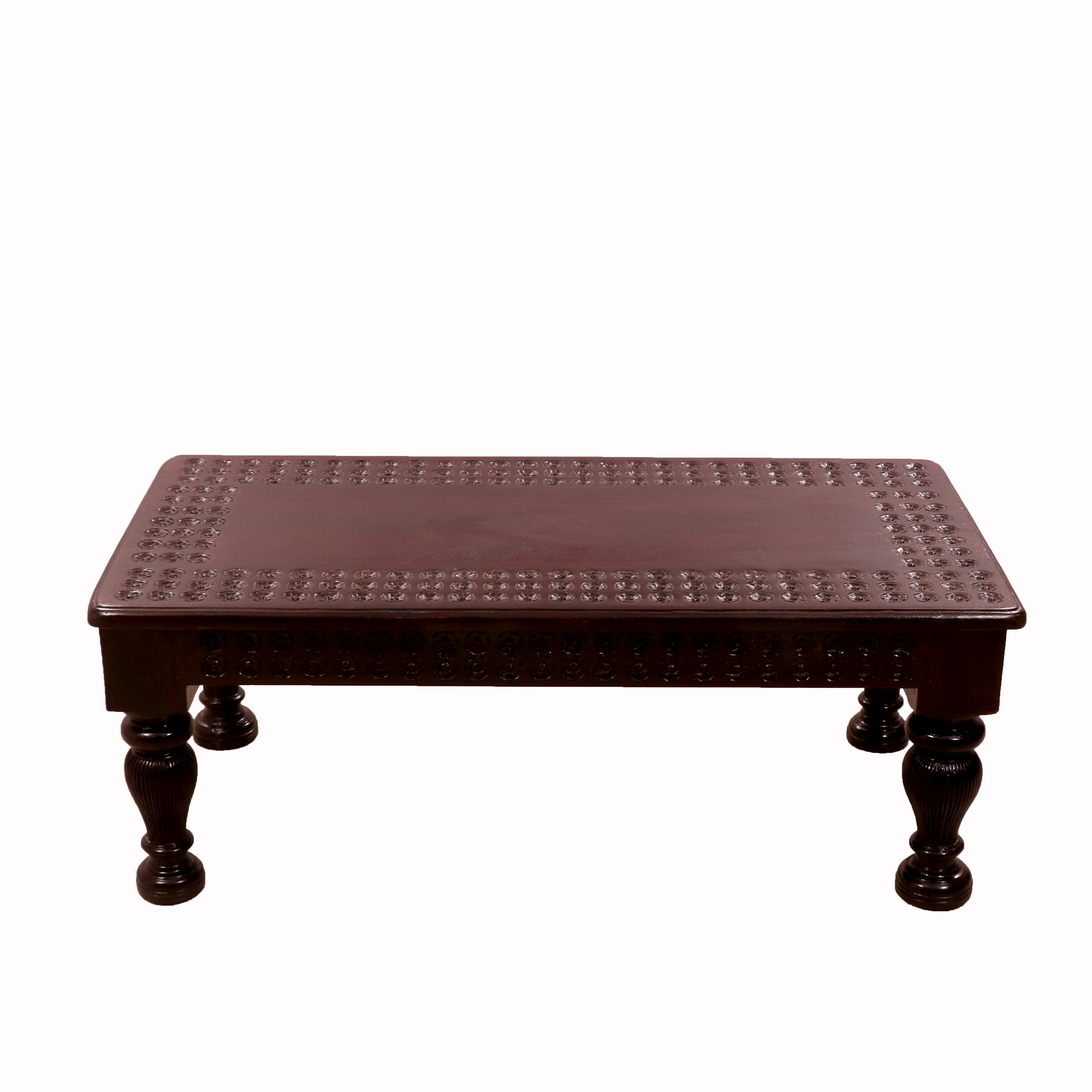 Hand Beaten Edge Table Coffee Table