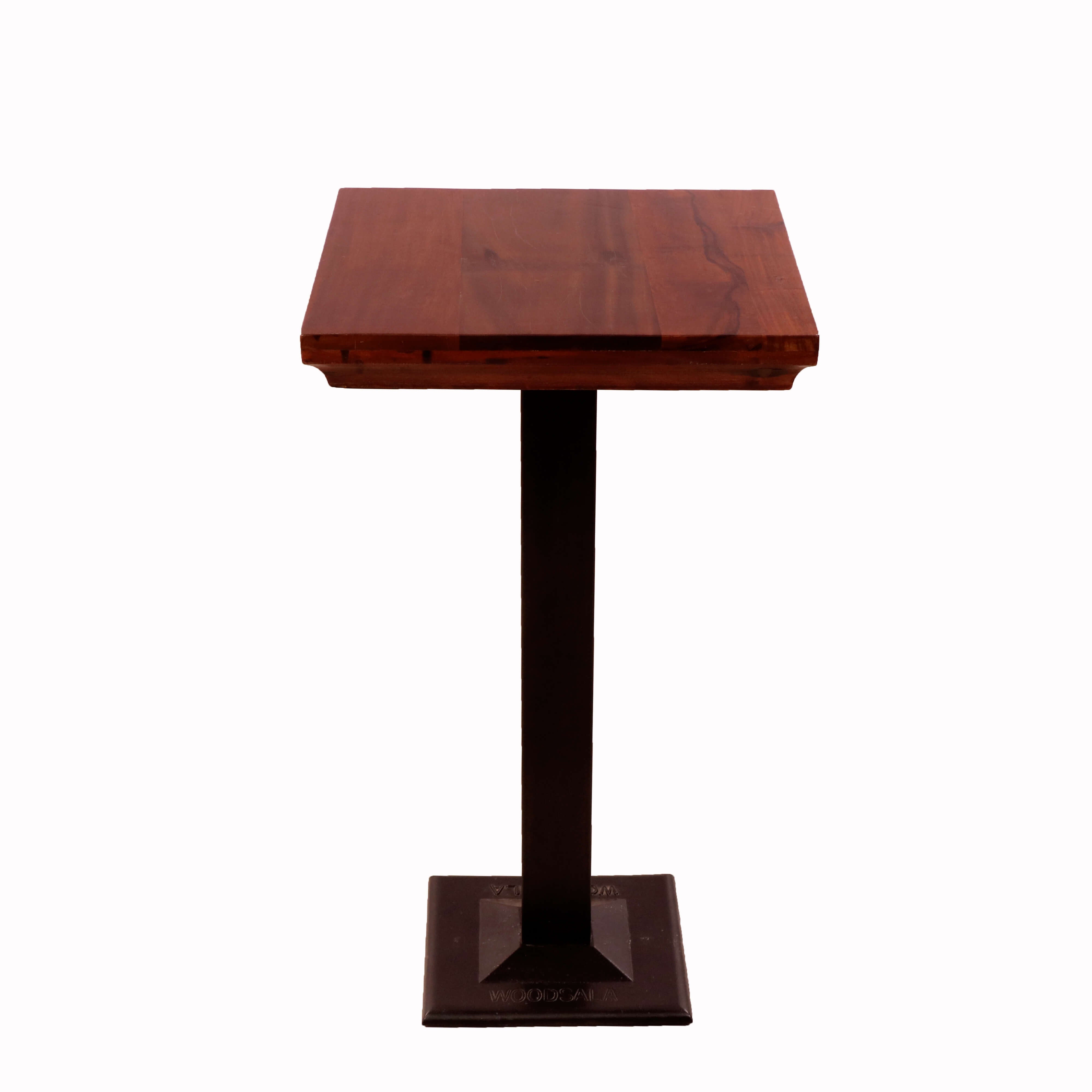 Stylish Wooden Pedestal Table Bar Table