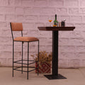 Stylish Wooden Pedestal Table Bar Table