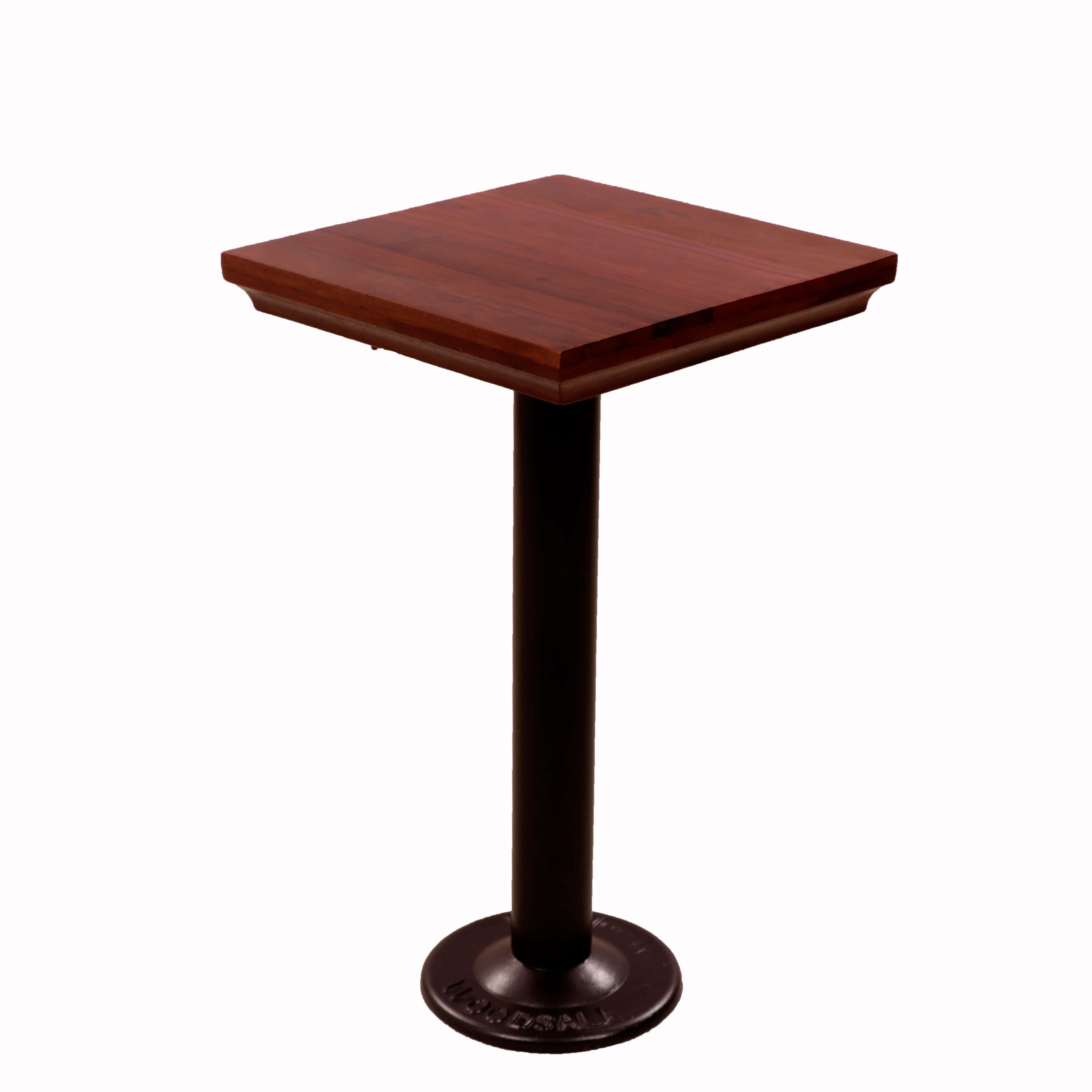 Stylish Wooden Pedestal Table Bar Table