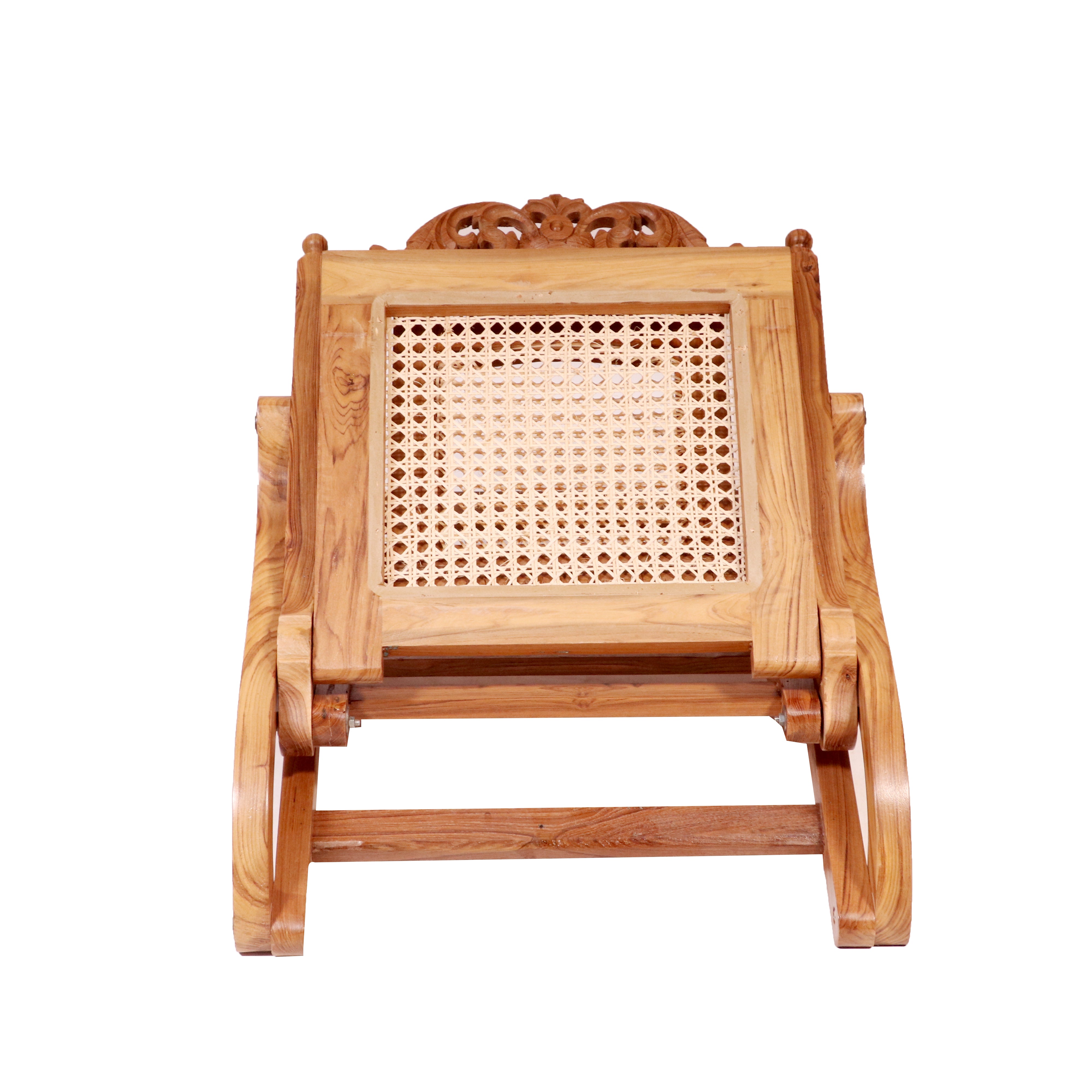 Classical Southern Summer Cane Teak Folding Chair Folding Chair