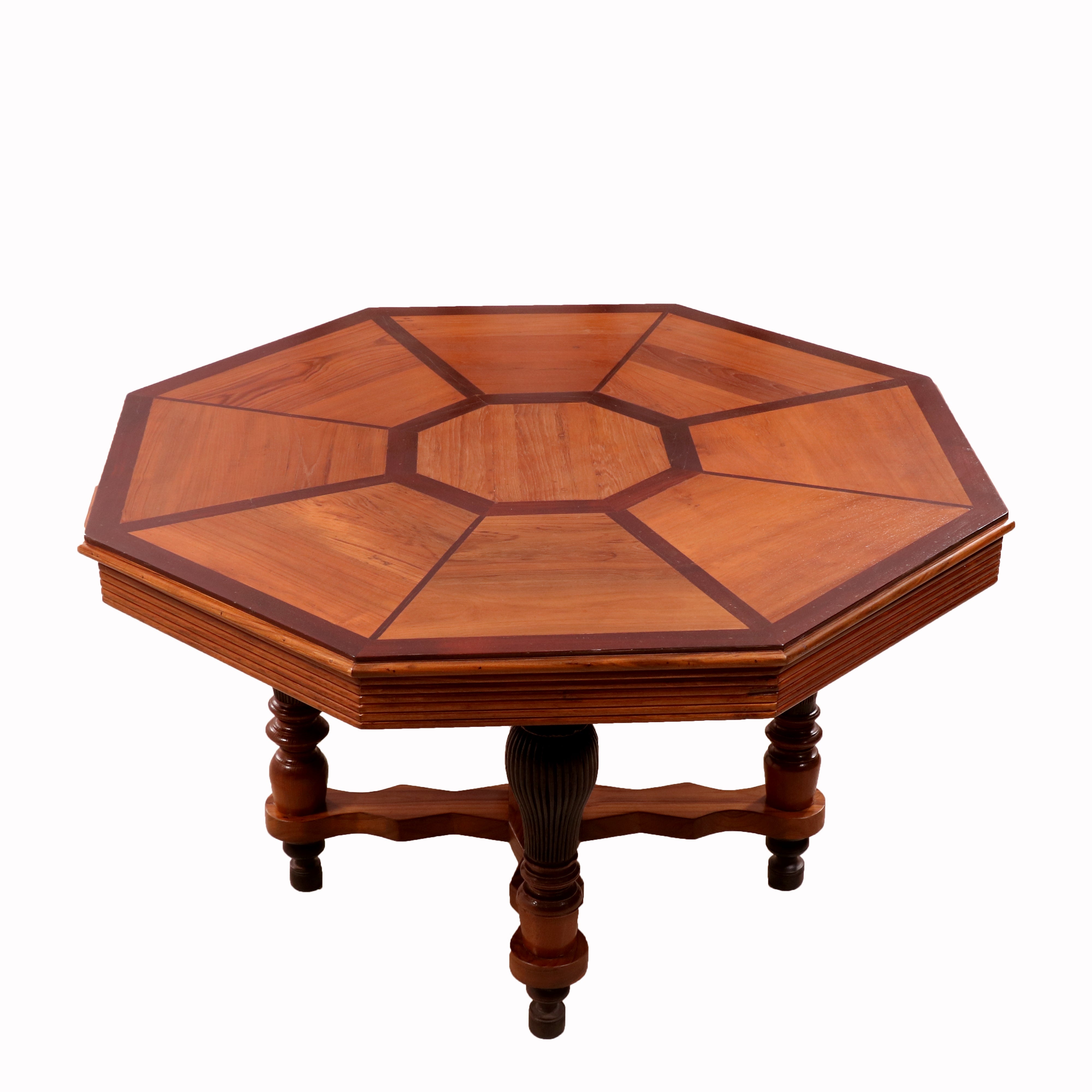 Octagonal Solid Teak Wood Dining Table Dining Table