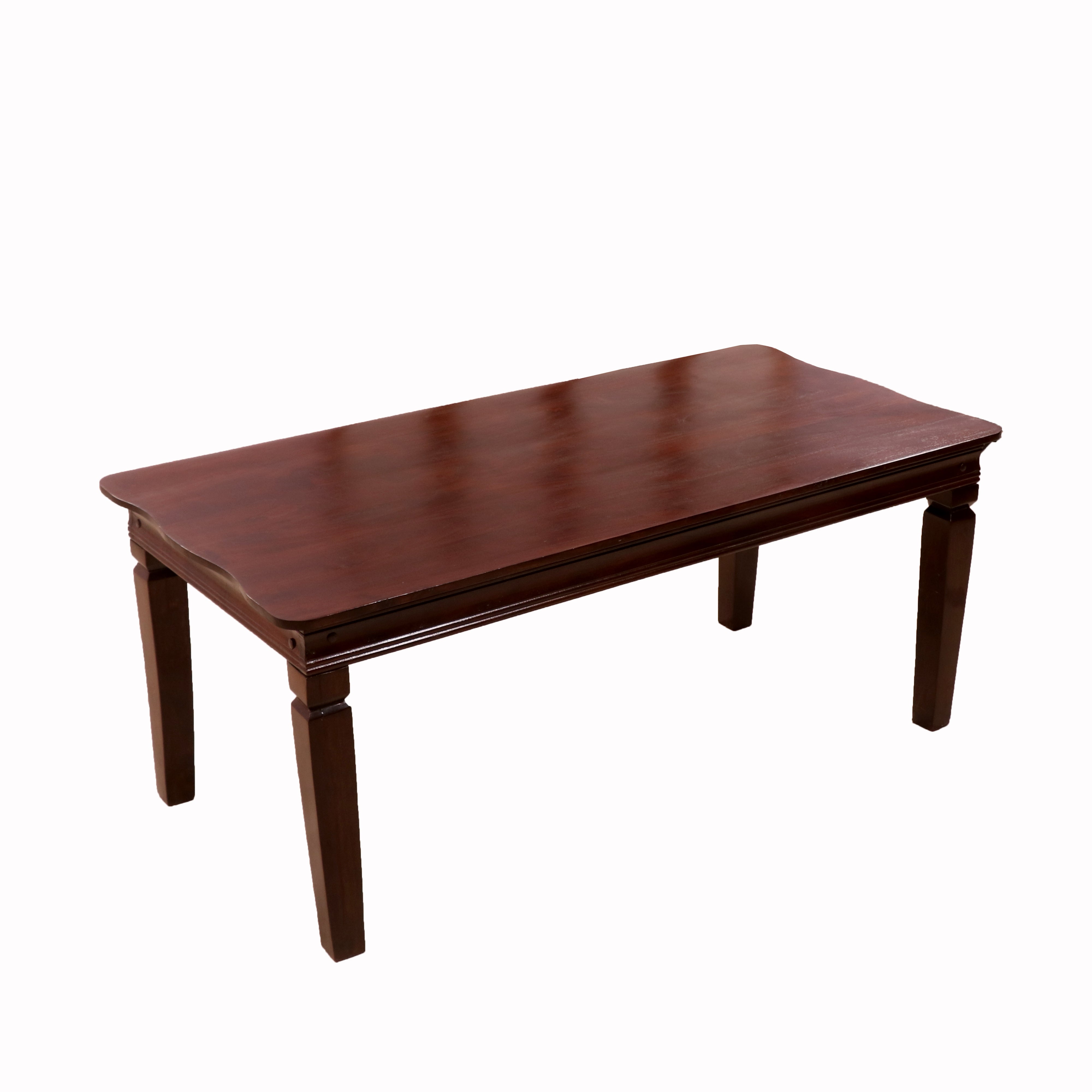 Curvy Solid Wood Table Dining Table