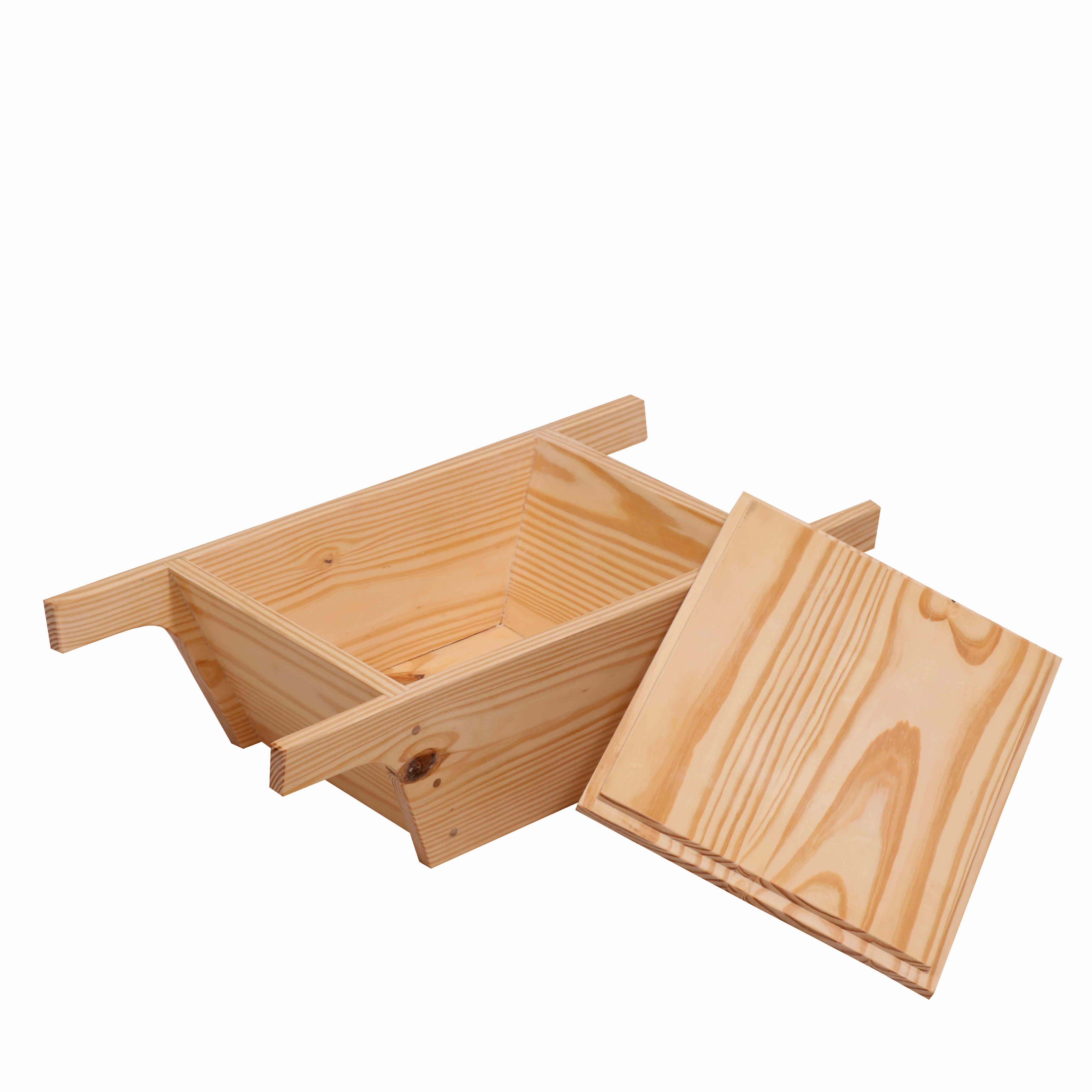 Boat Shaped Wooden Crate Crate