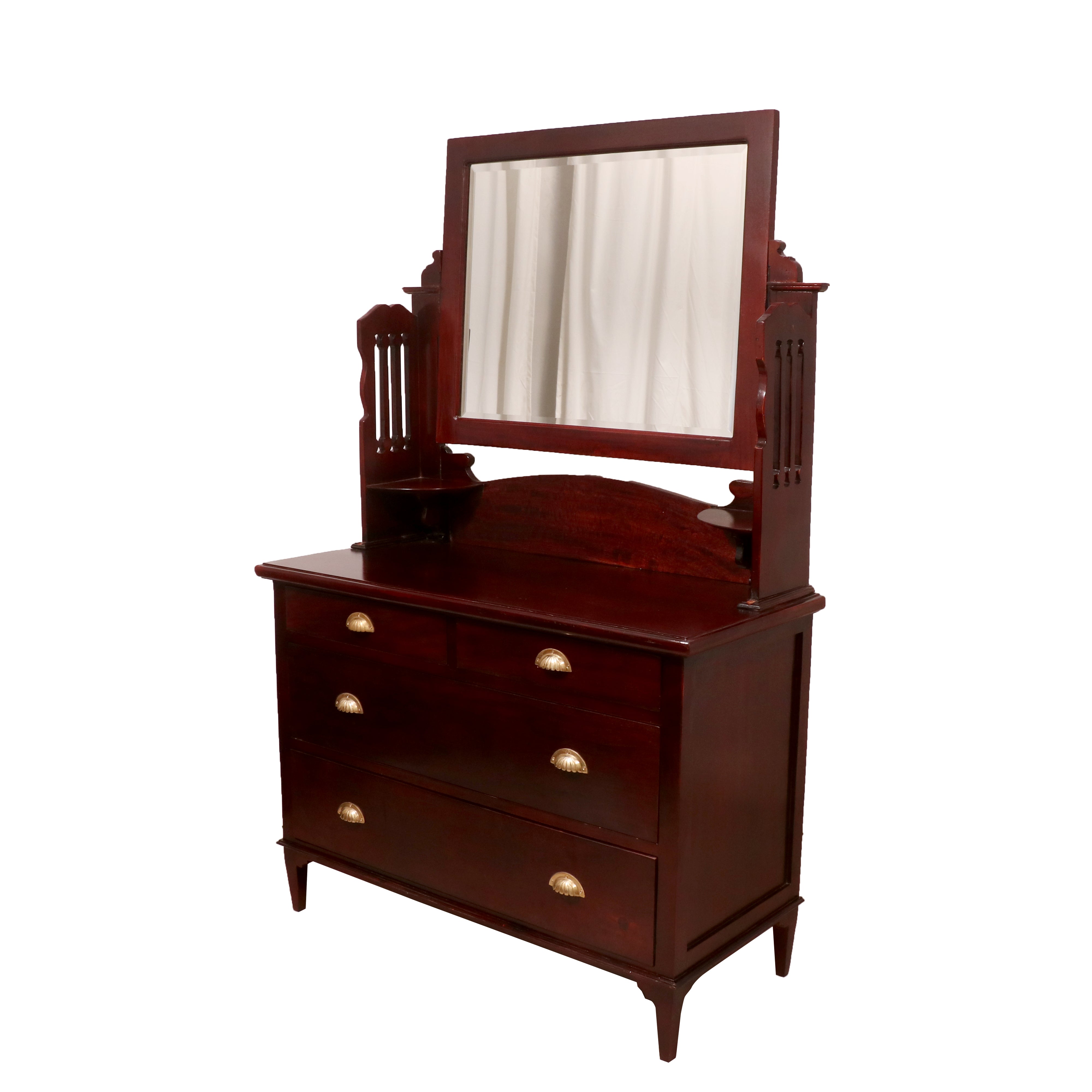 Solid Wood mirror Dresser Dressing Table