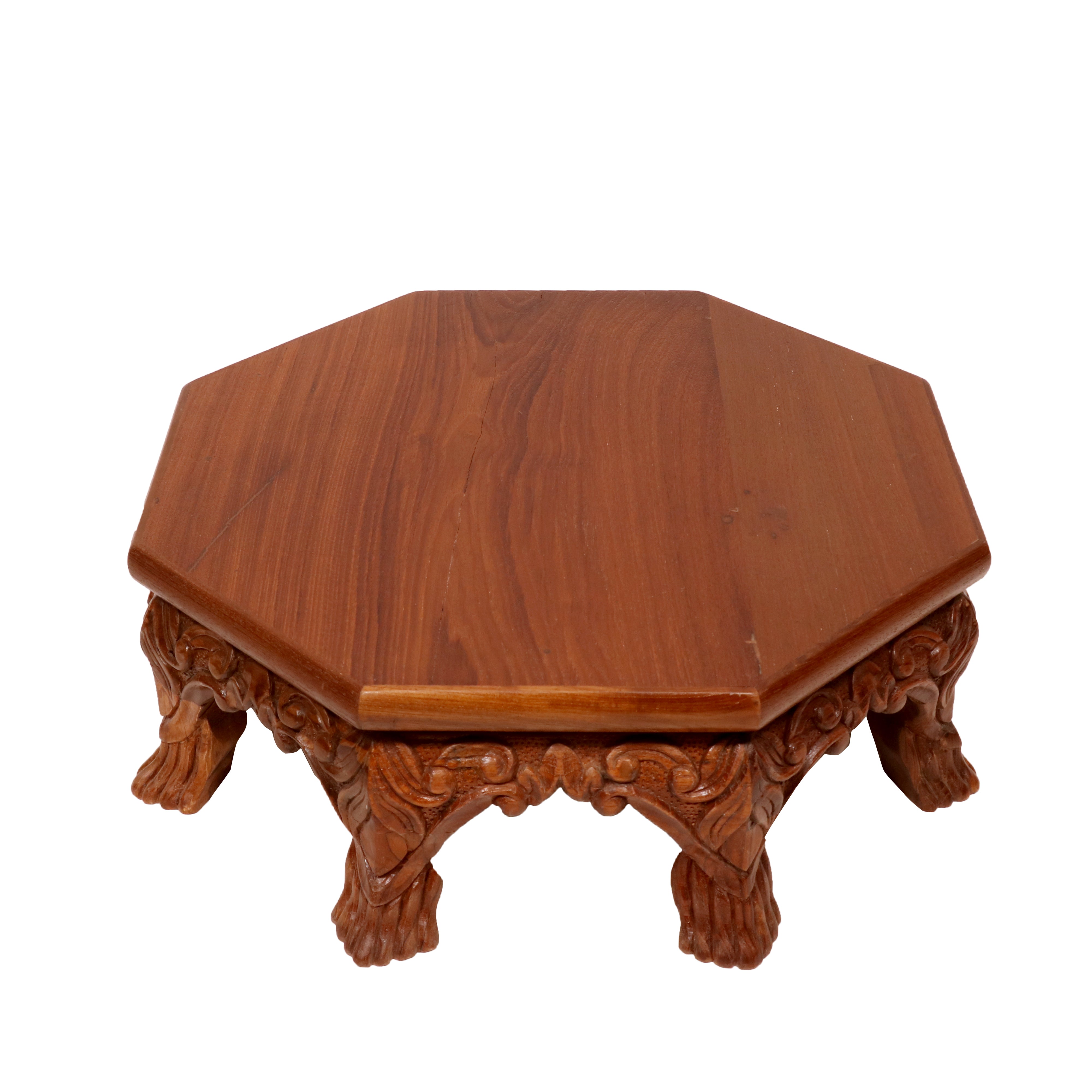 Sath Traditional Wooden Octagonal Bajot Default Title Bajot