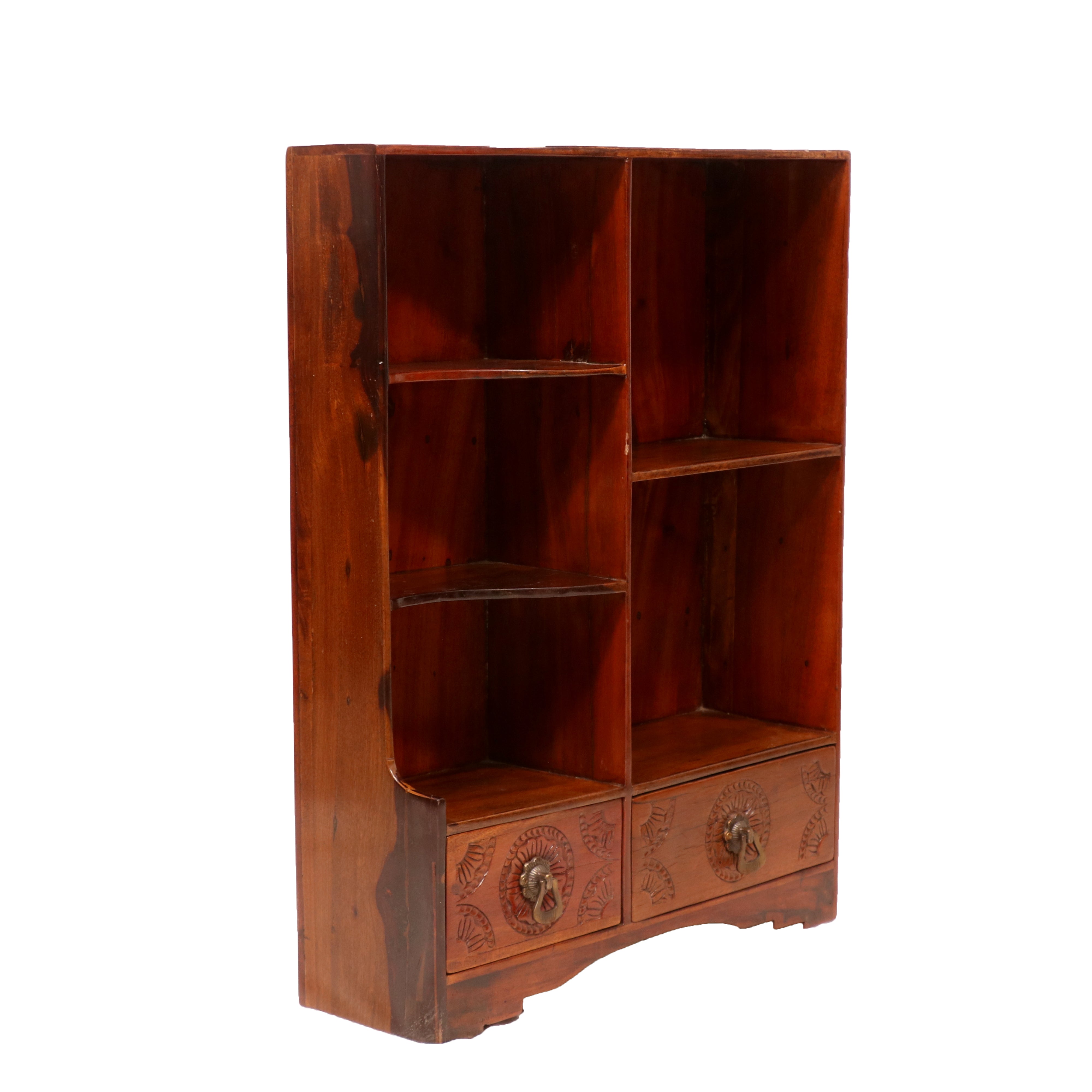 3-Shelf 2-Drawer Wall Hanging Rack Wall Rack