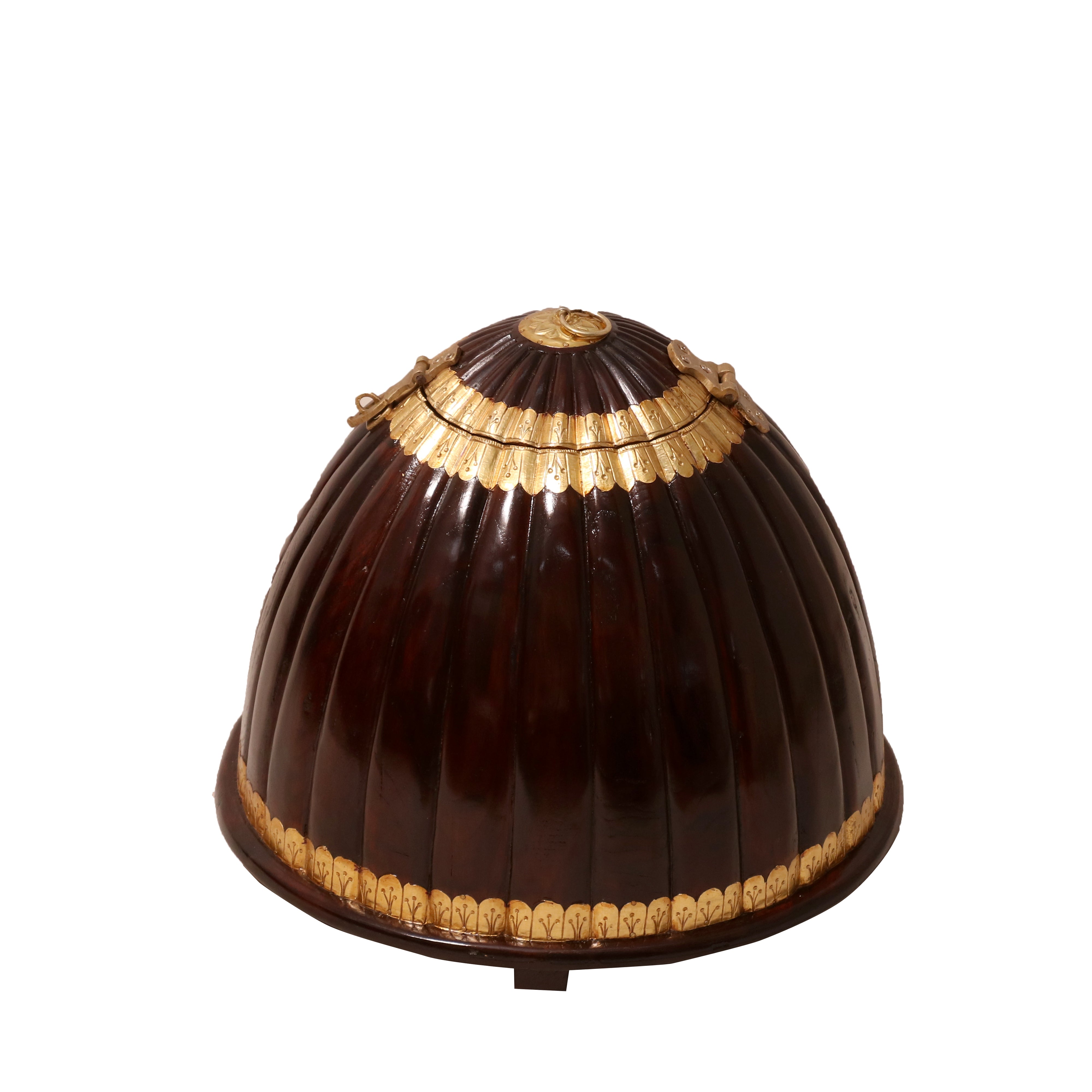 Traditional Brass Teakwood Box Wooden Box