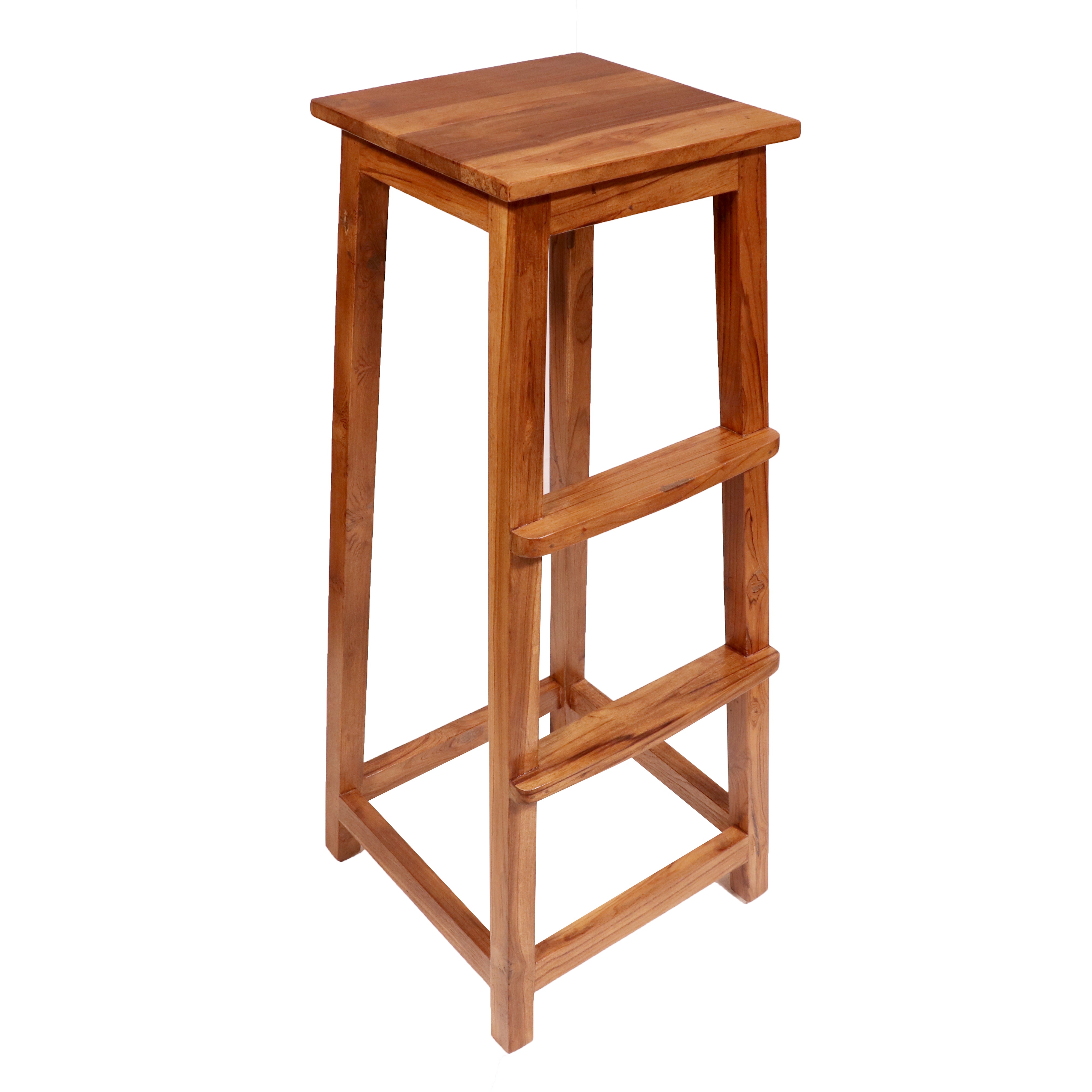 Honey polish Double Step Long Height Stool Stool