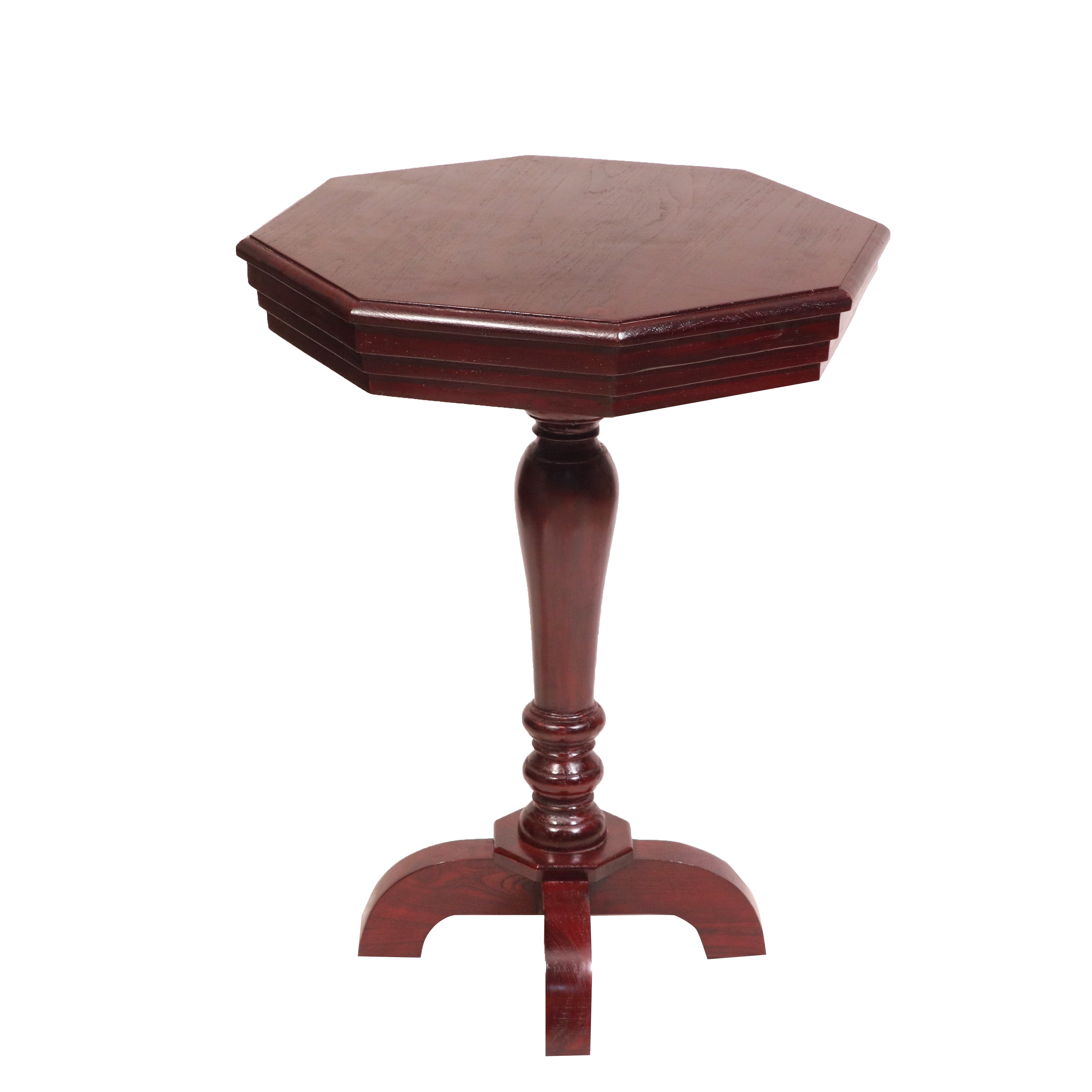 Mohagany touch octogonal shaped balcony table Dining Table