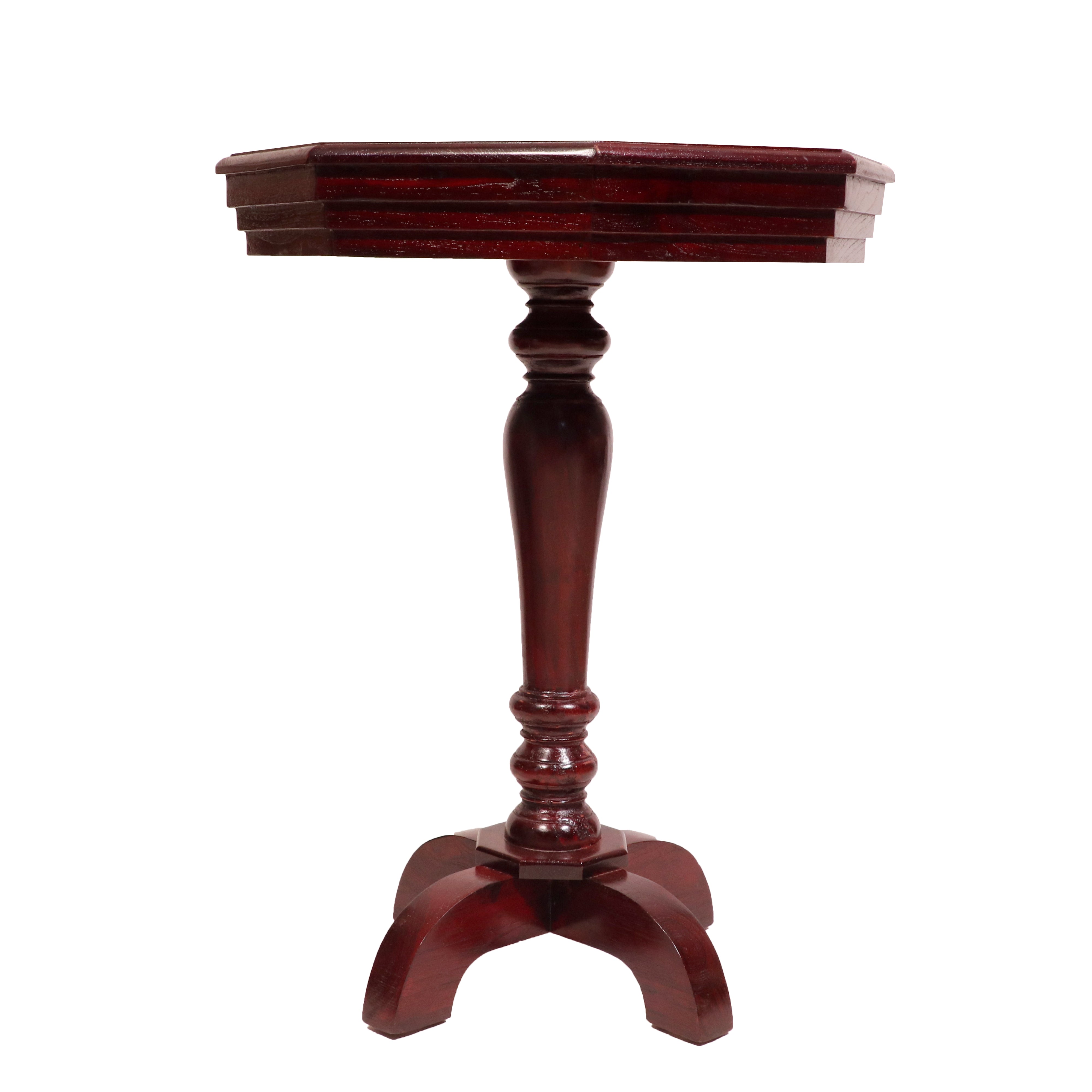 Mohagany touch octogonal shaped balcony table Dining Table