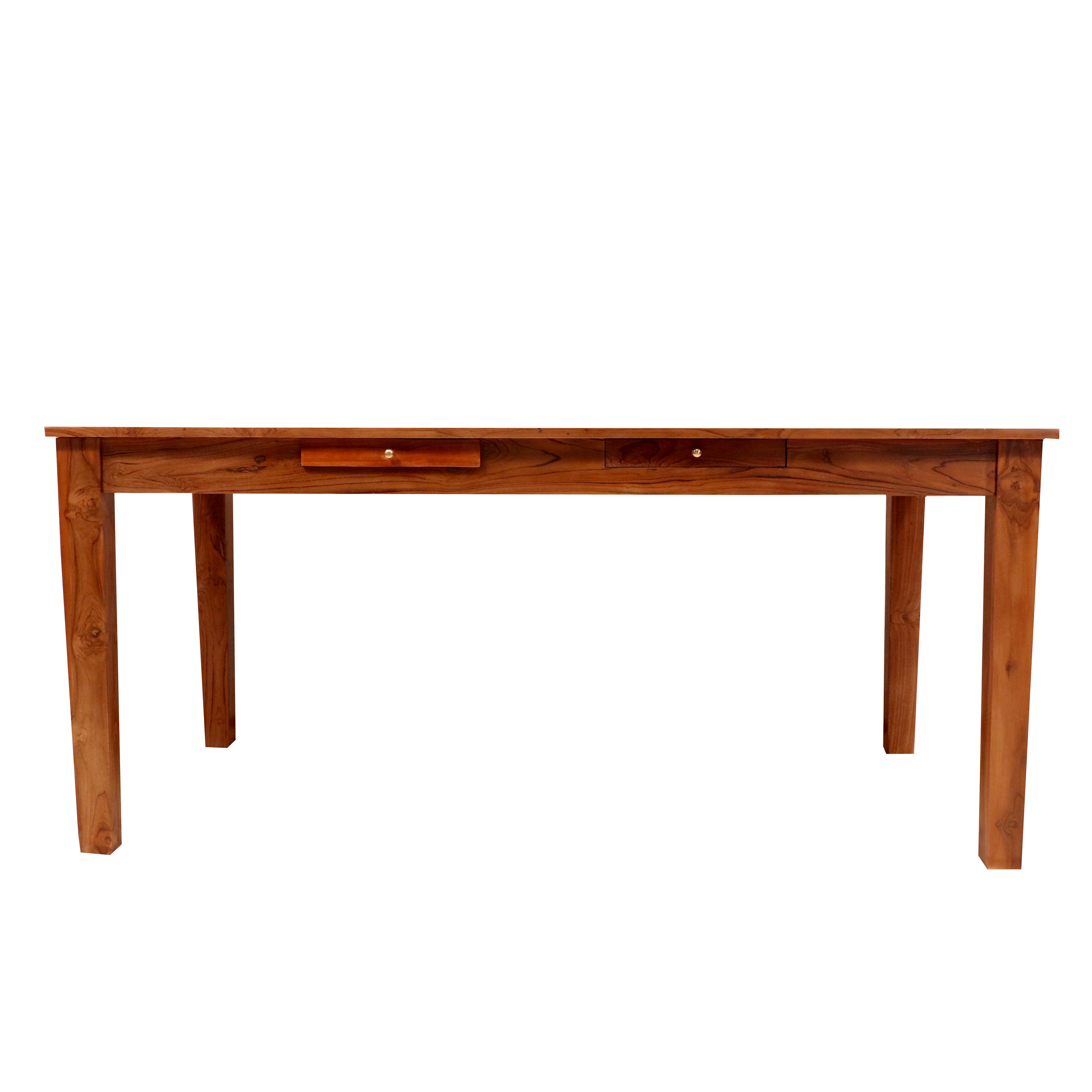 2 Drawer Teak wood 6 Seater dining table Dining Table