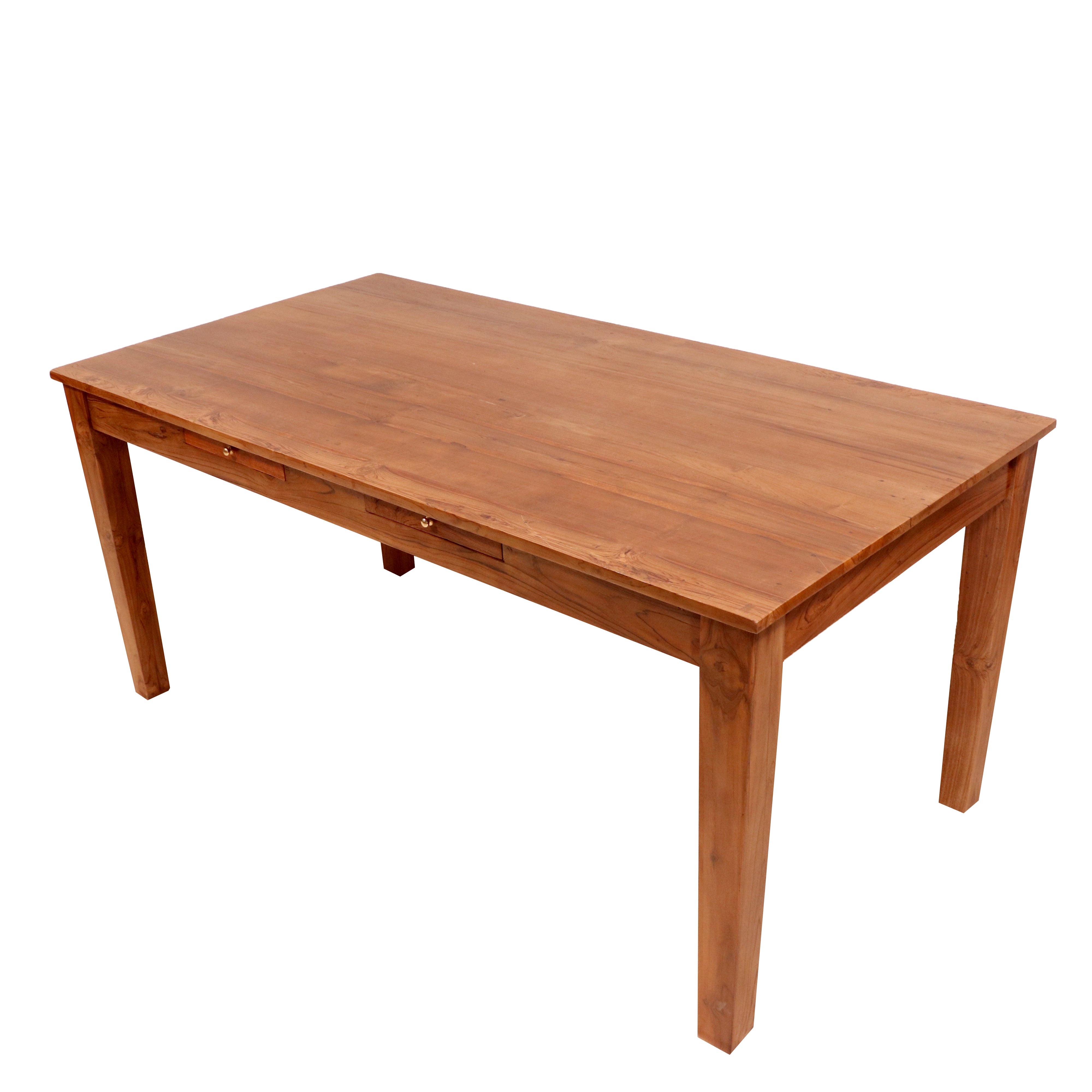 2 Drawer Teak wood 6 Seater dining table Dining Table