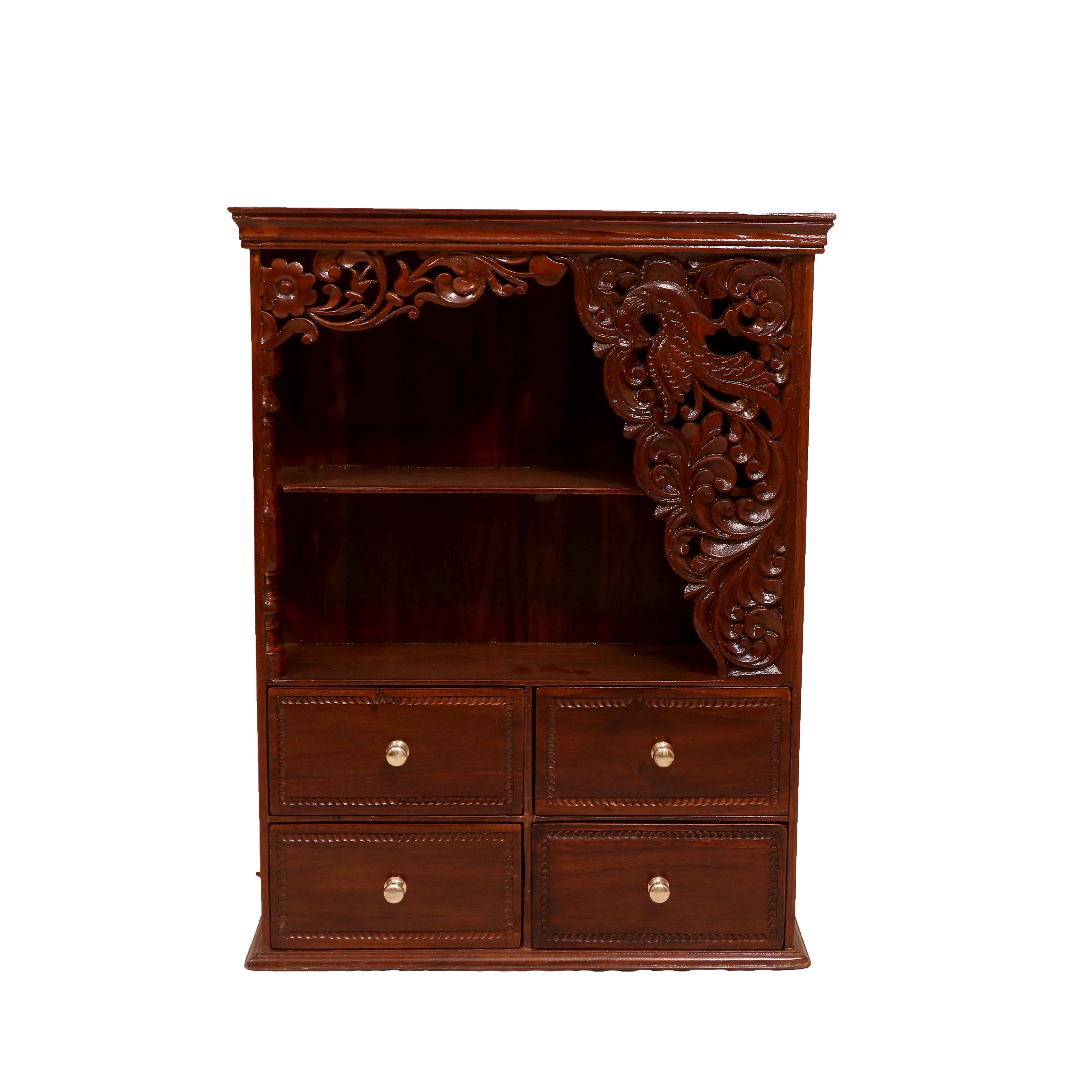 Wall Mounted Carved Cabinet Wall Cabinet