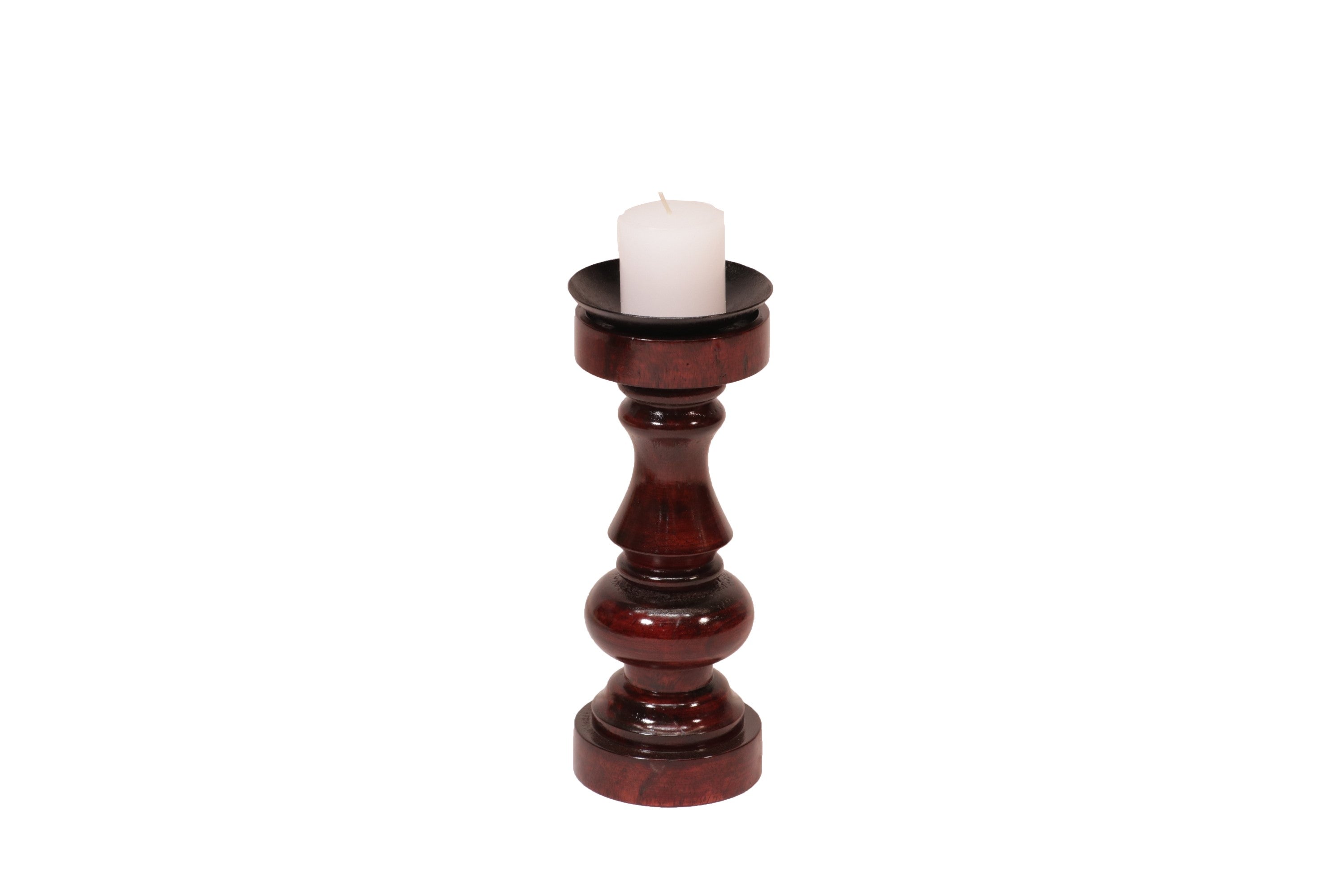 Wooden Risen Sun Candle Holder Candle Holder