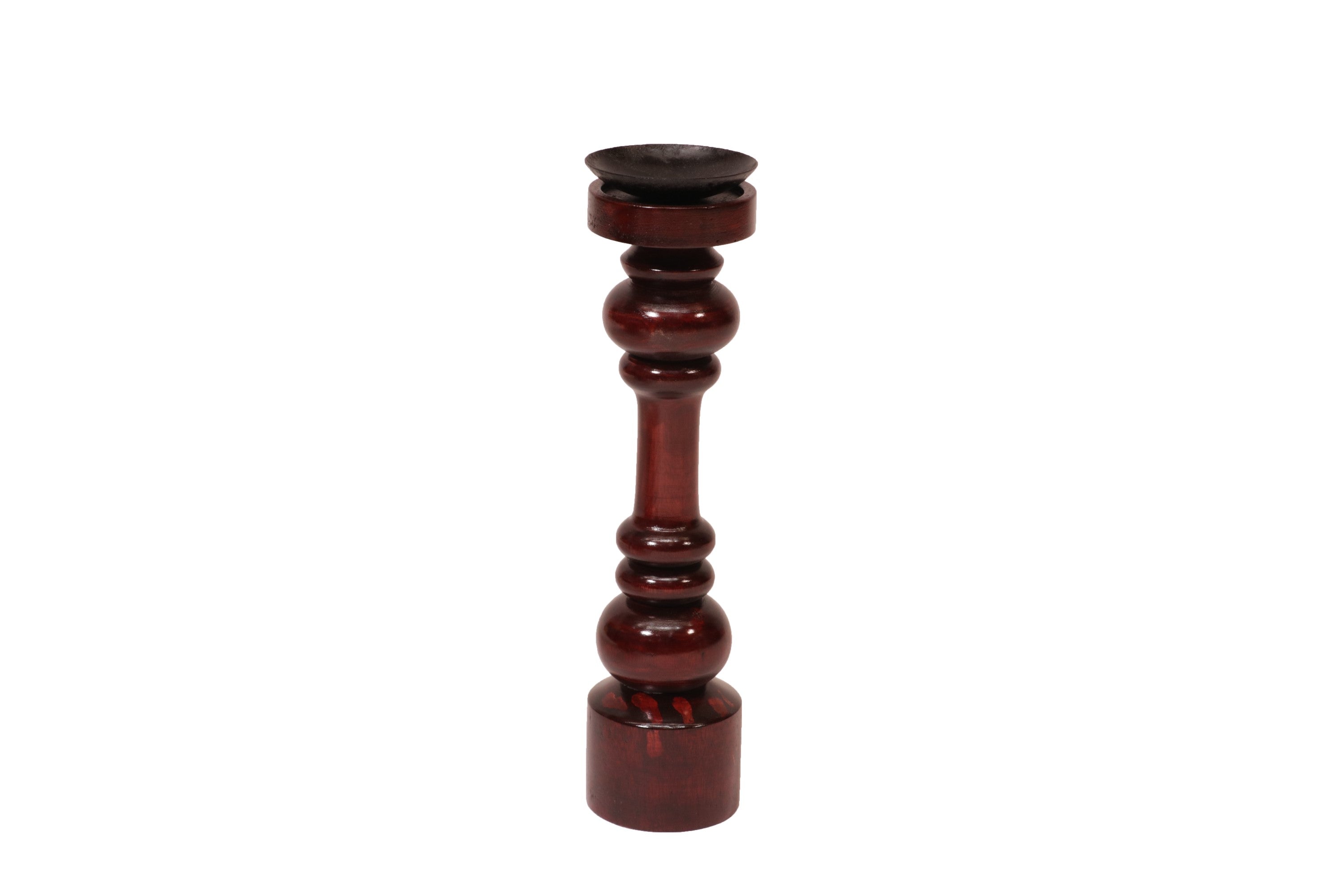 Wooden Double Rings Candle Holder Candle Holder