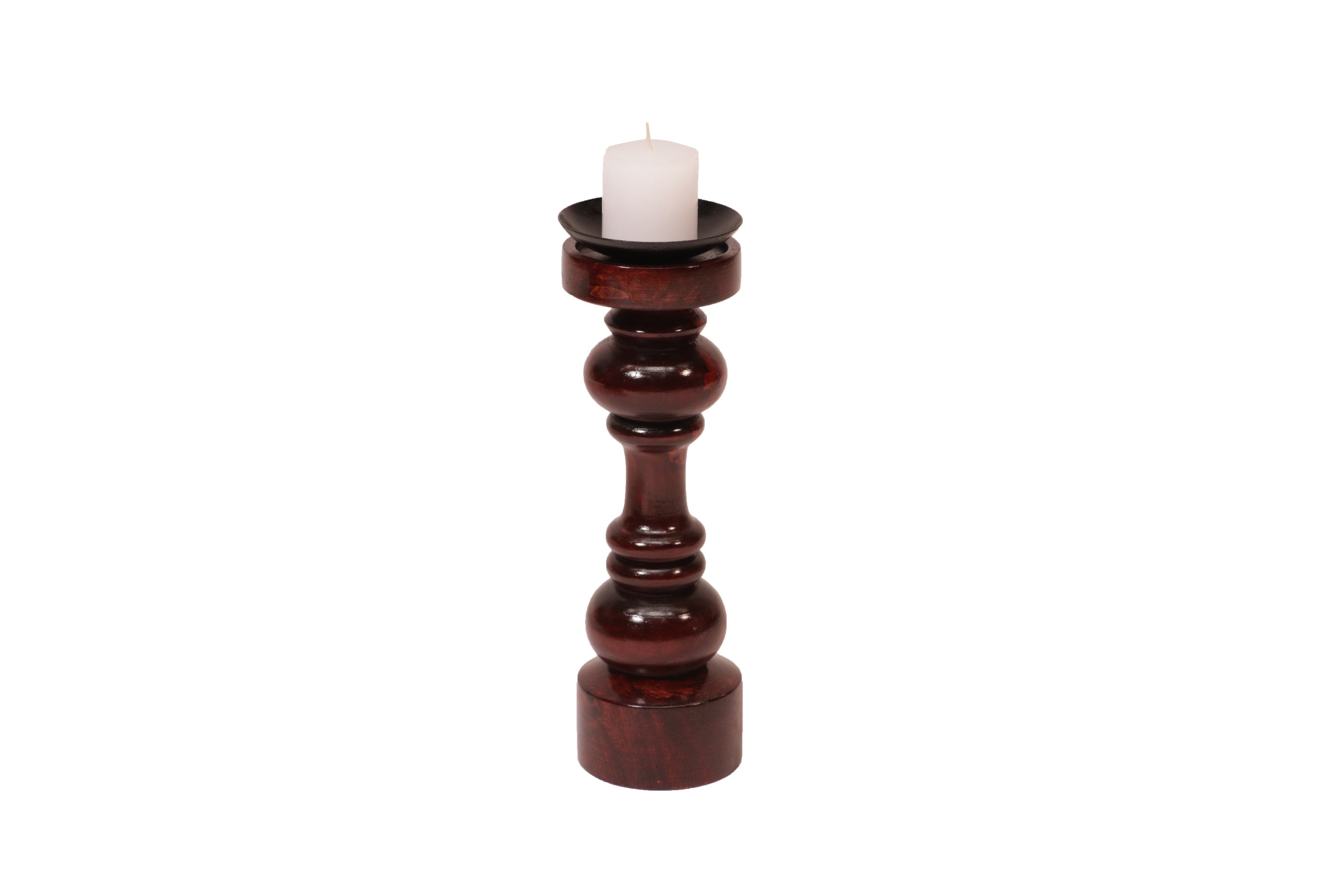 Wooden Double Rings Candle Holder Candle Holder