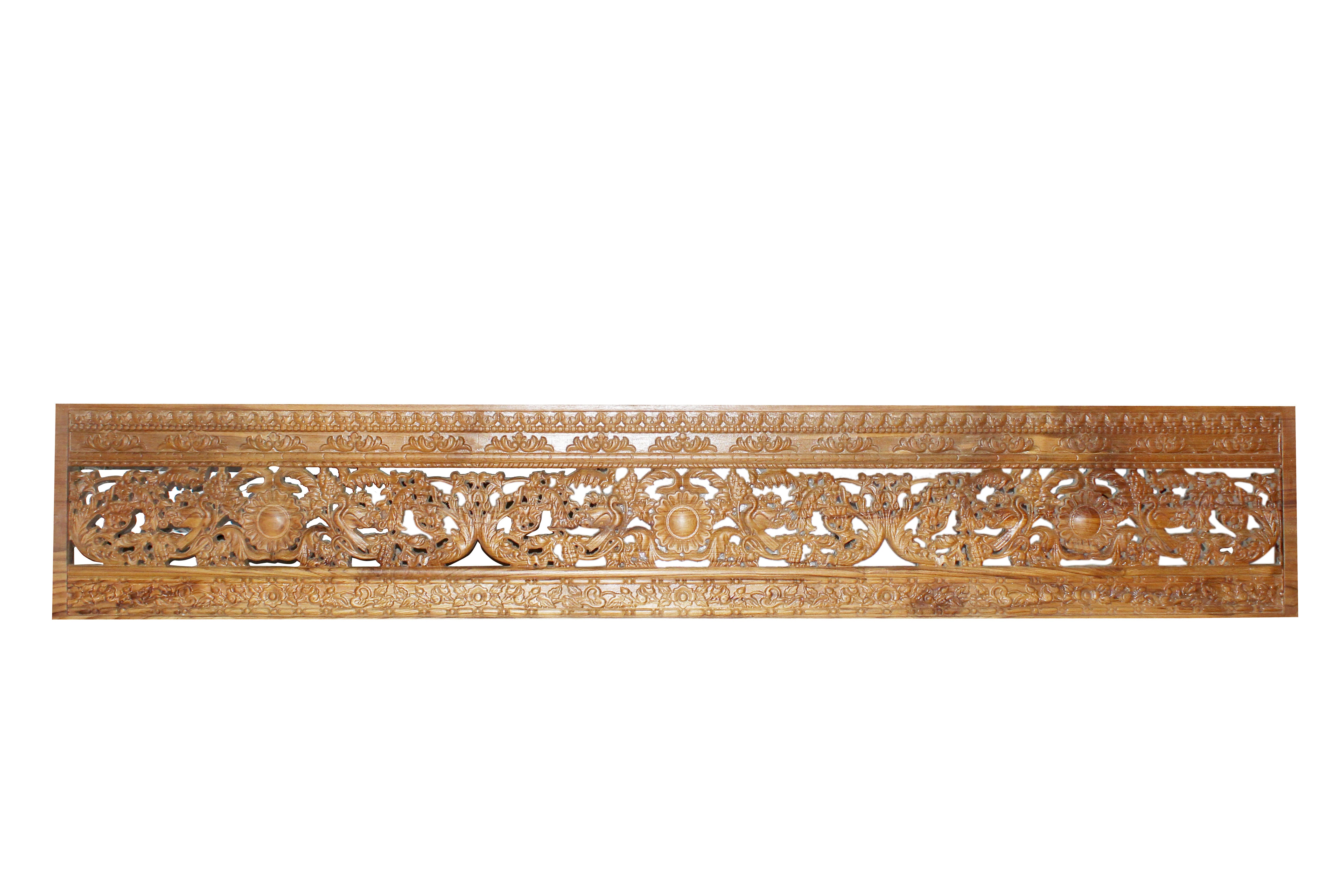 Teak Wood Panel for ceiling or boundary (5ft by 1 ft) Wall & Ceiling Tile