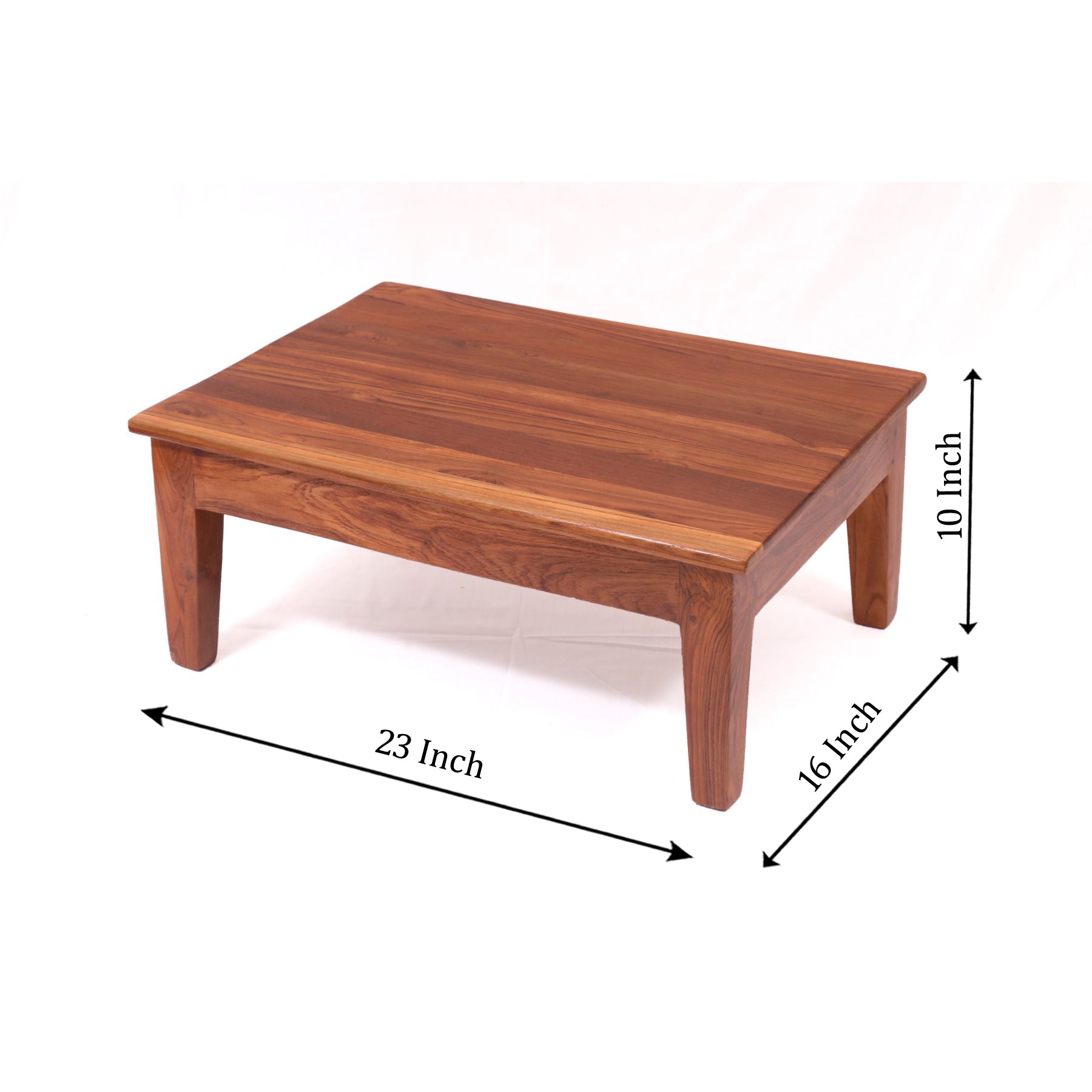 Natural Tone Wooden Bajot Bajot