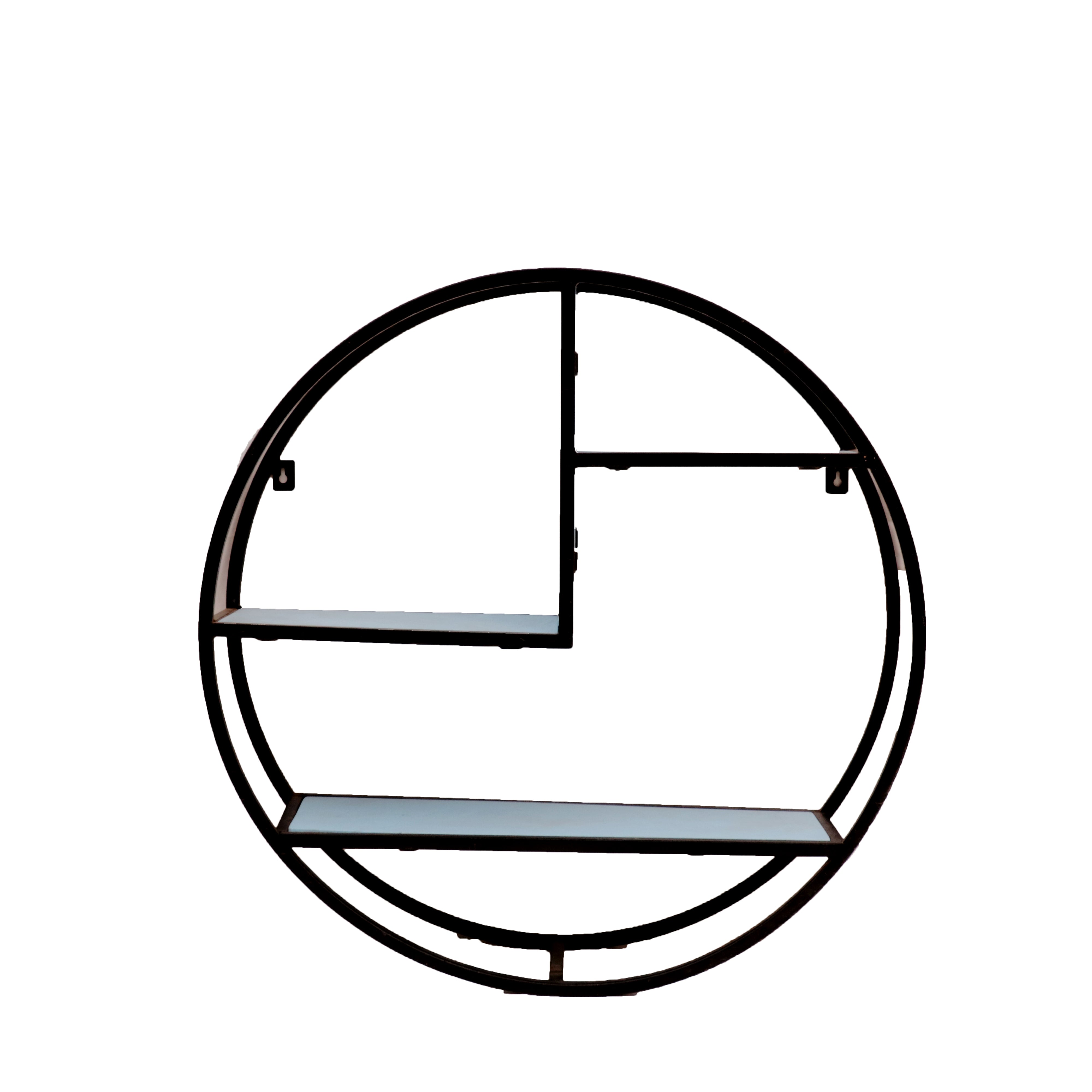 Circle of Style Shelf Blue Wall Rack